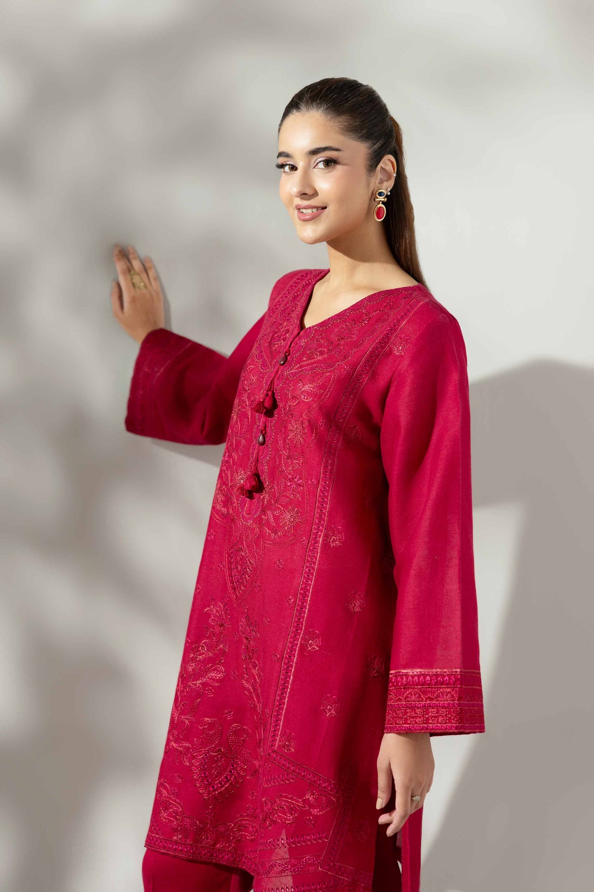 2 Piece - Embroidered Suit - 42503632