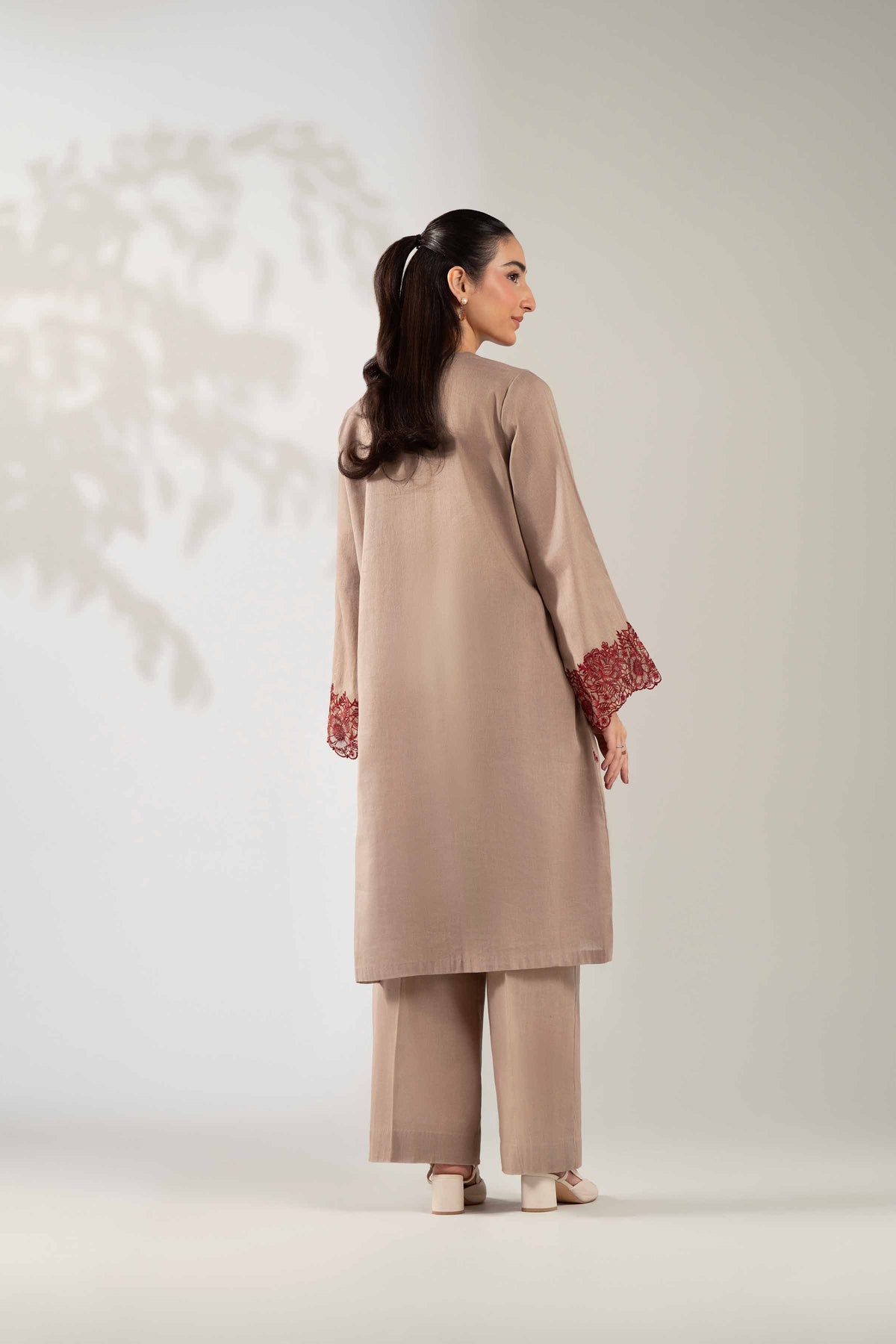 2 Piece - Embroidered Suit - 42503633