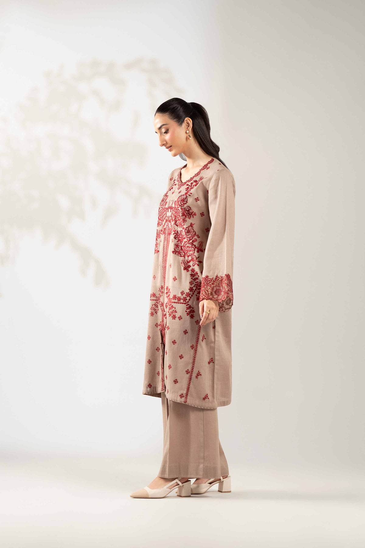 2 Piece - Embroidered Suit - 42503633