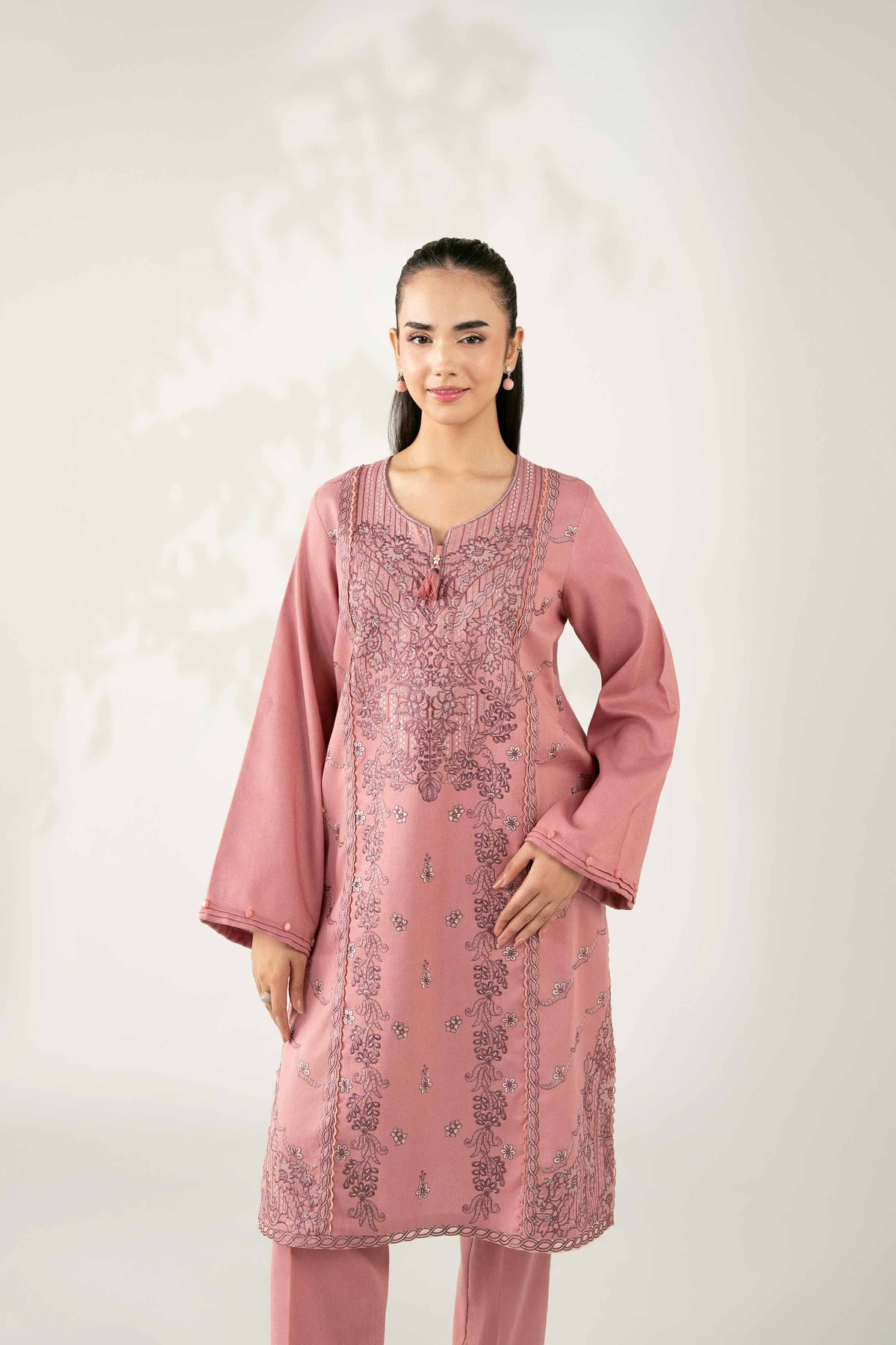 2 Piece - Embroidered Suit - 42503634