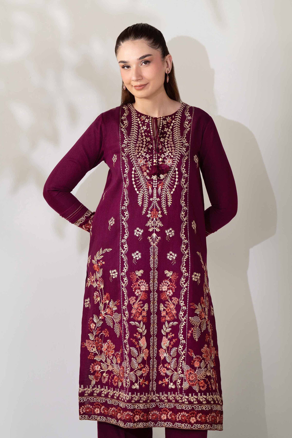 2 Piece - Embroidered Suit - 42503636