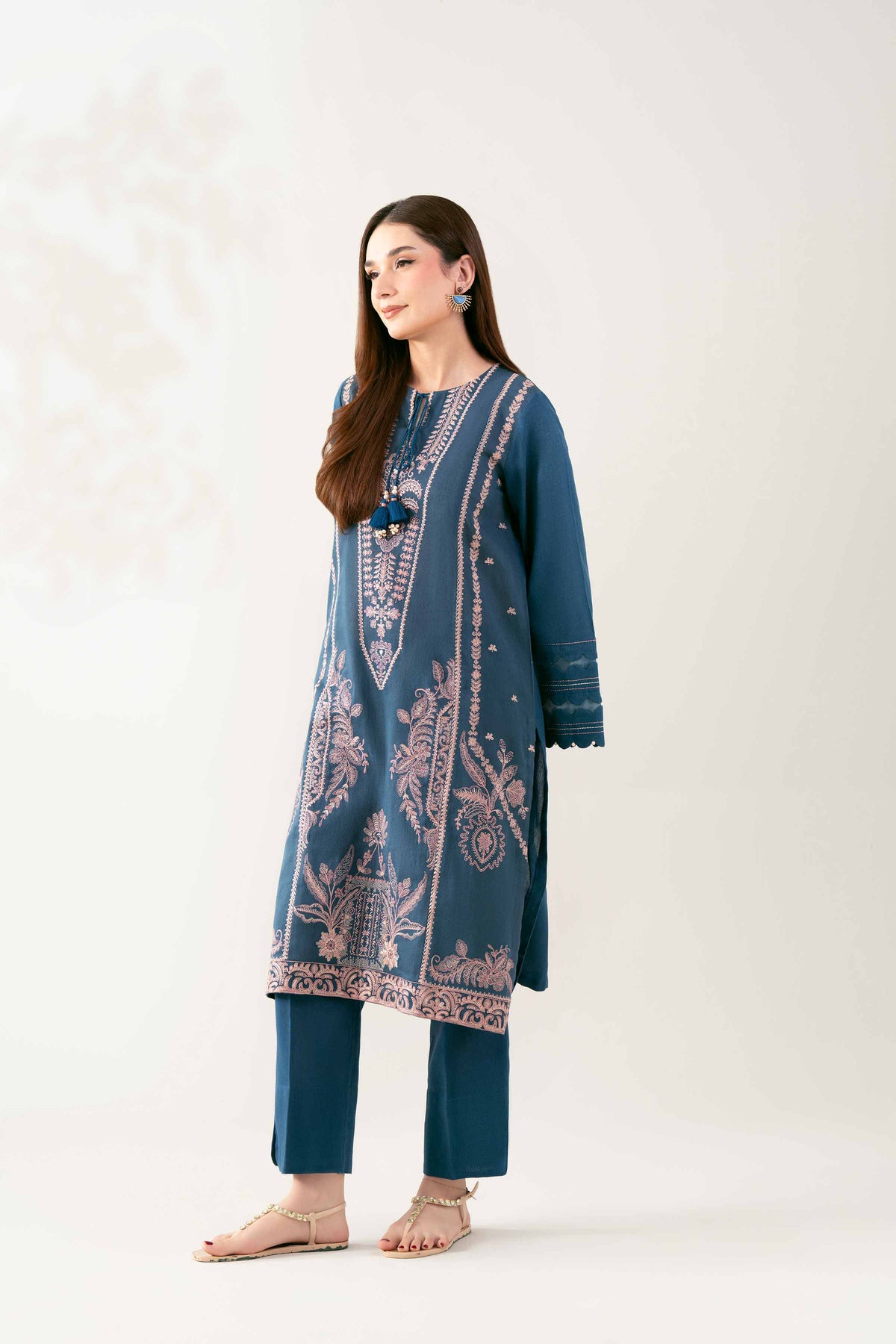 2 Piece - Embroidered Suit - 42503637