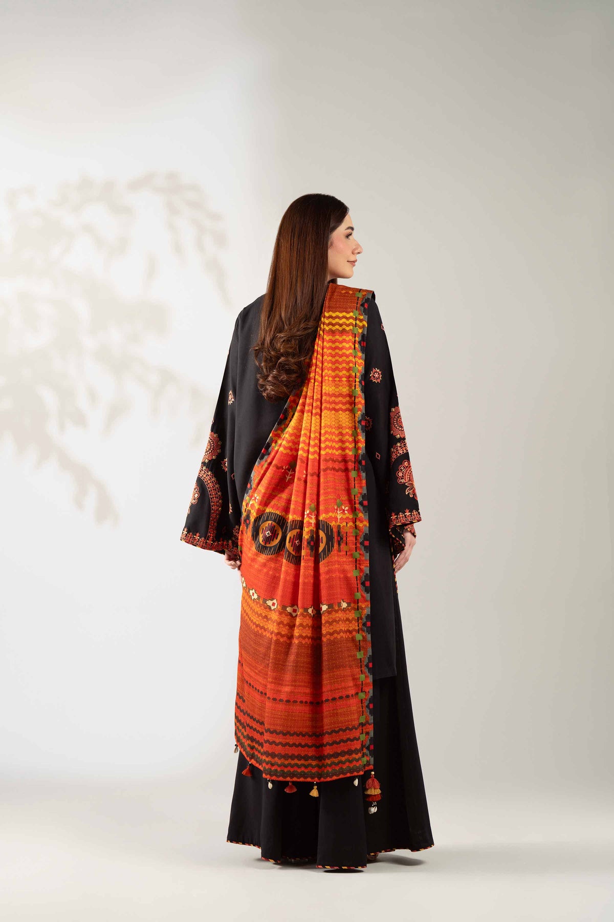 3 Piece - Digital Printed Embroidered Suit - 42503685