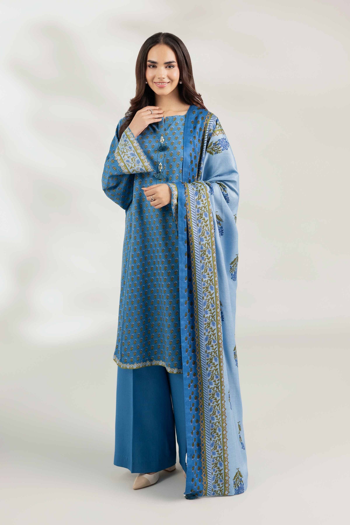 3 Piece - Printed Suit - 42503701