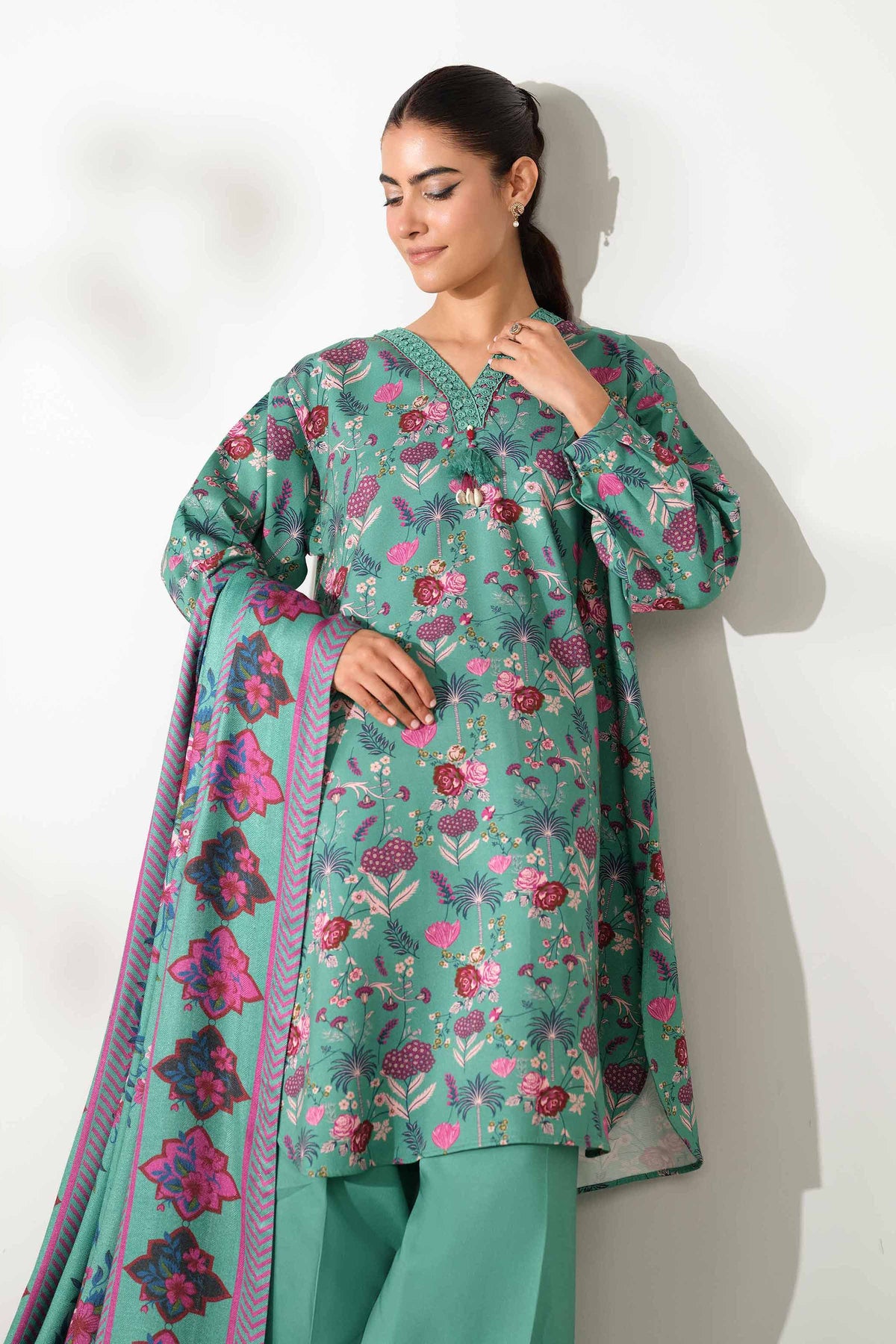 3 Piece - Printed Suit - 42503703