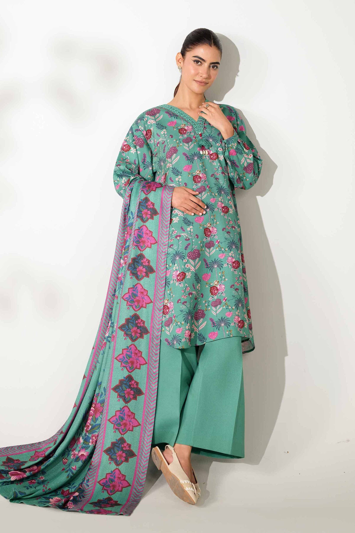 3 Piece - Printed Suit - 42503703