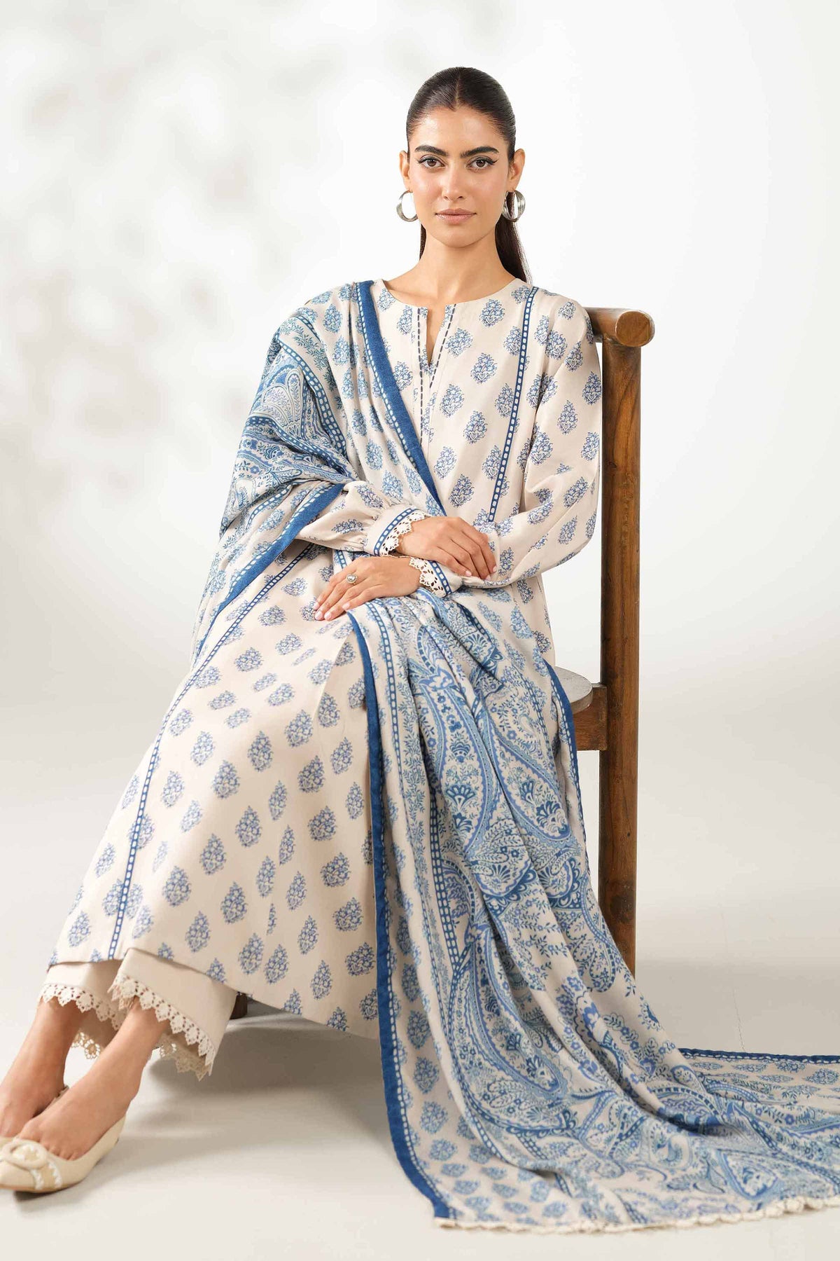 3 Piece - Printed Suit - 42503705