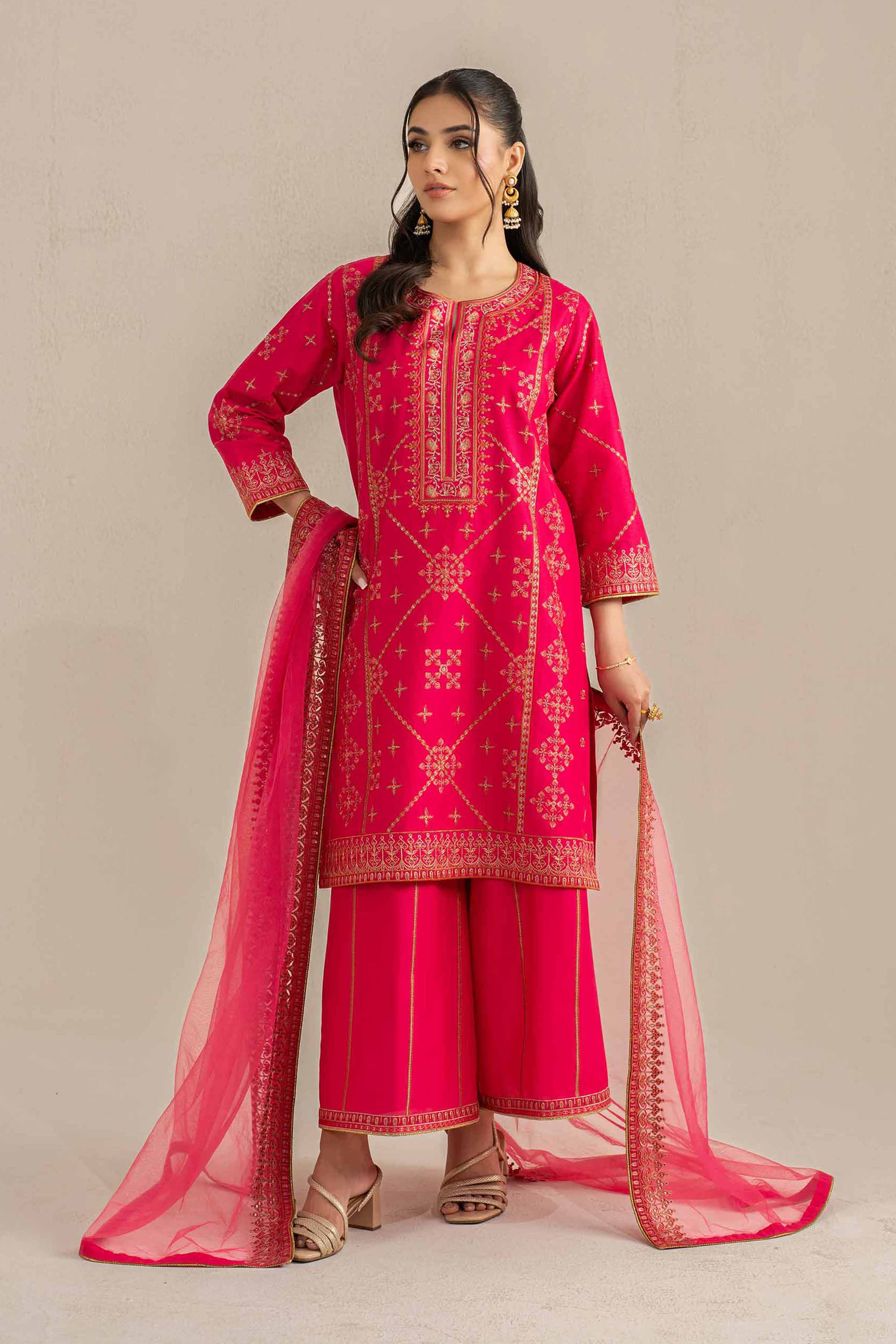 3 Piece - Embroidered Suit - 42519116