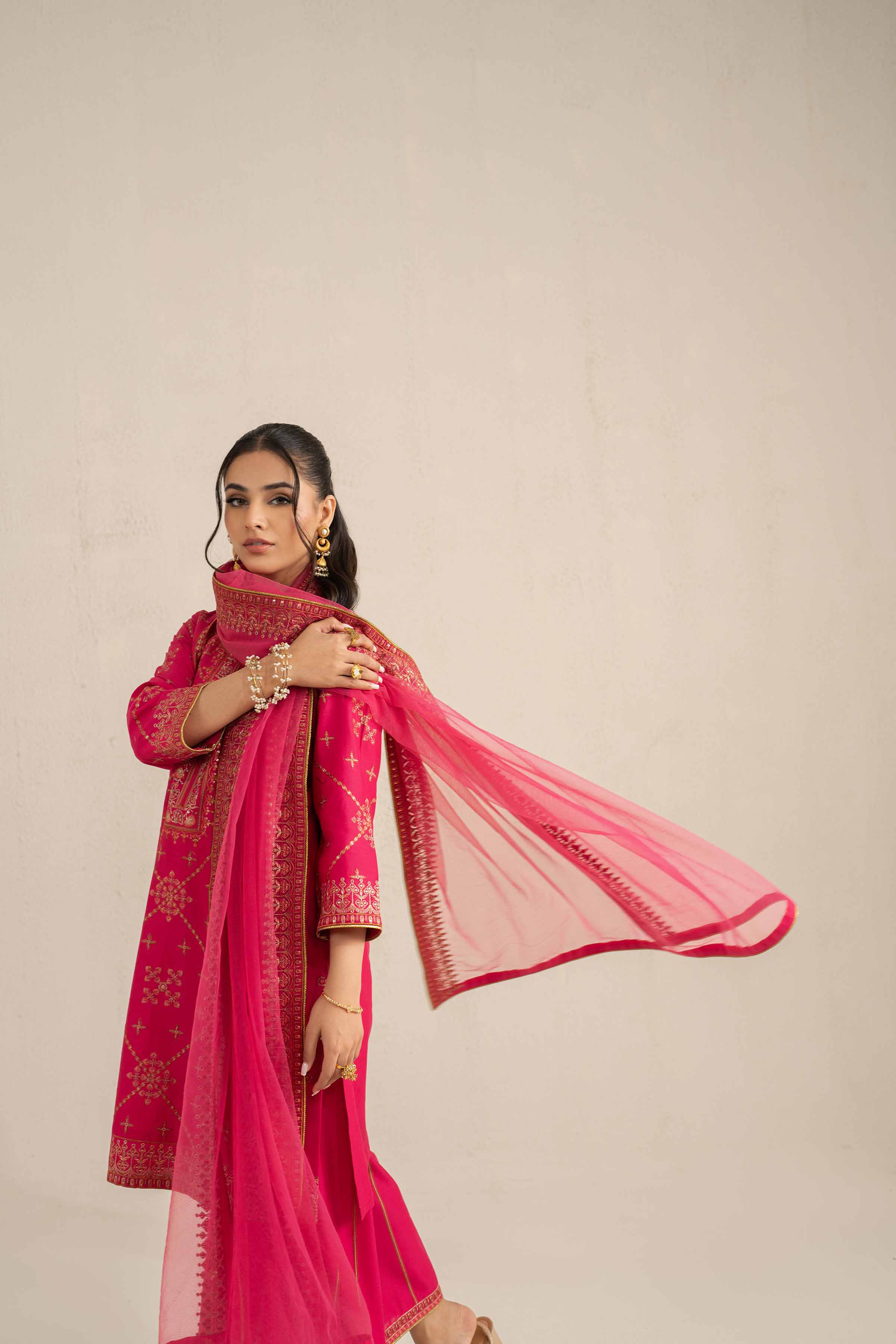 3 Piece - Embroidered Suit - 42519116