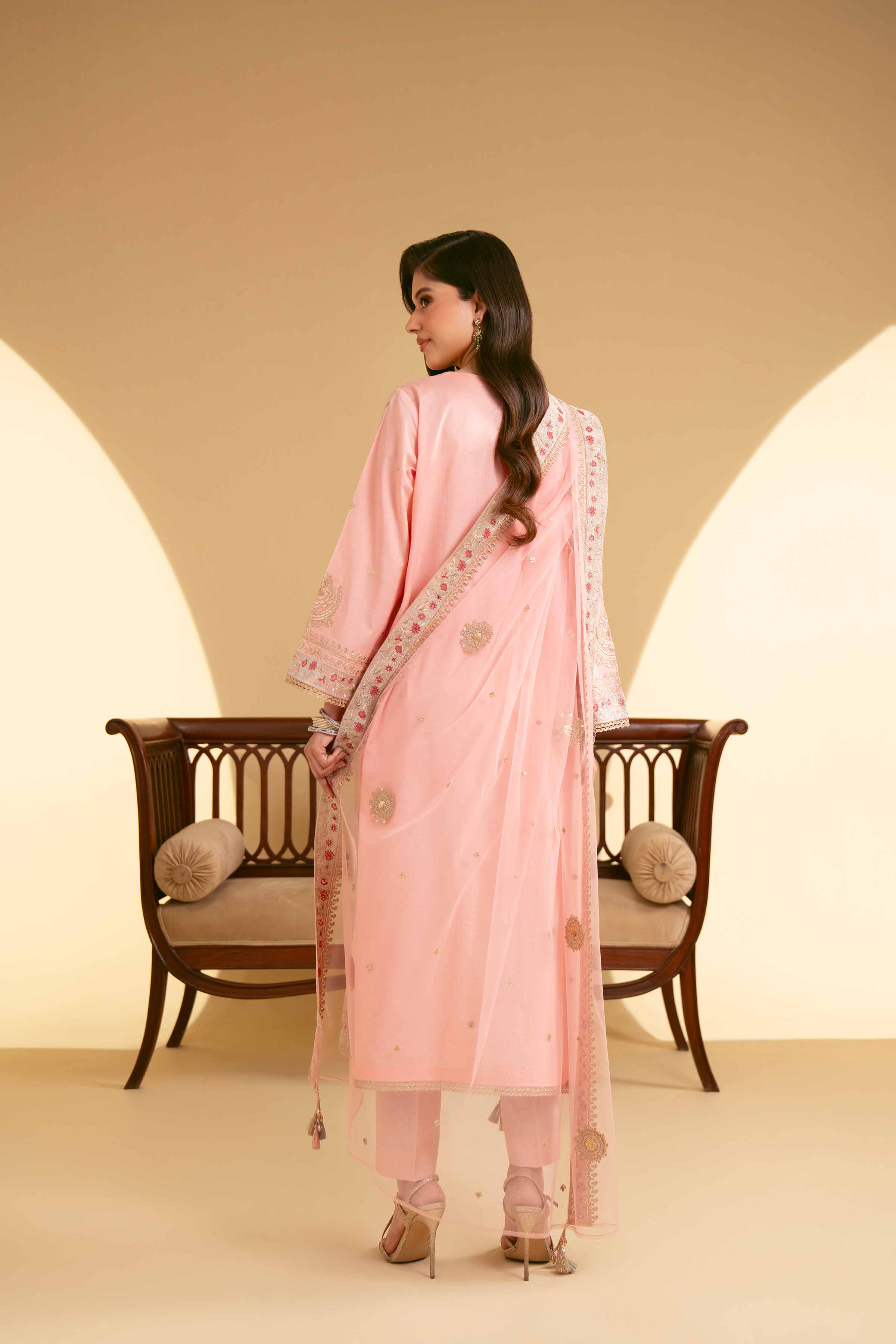 3 Piece - Embroidered Suit - 42519121