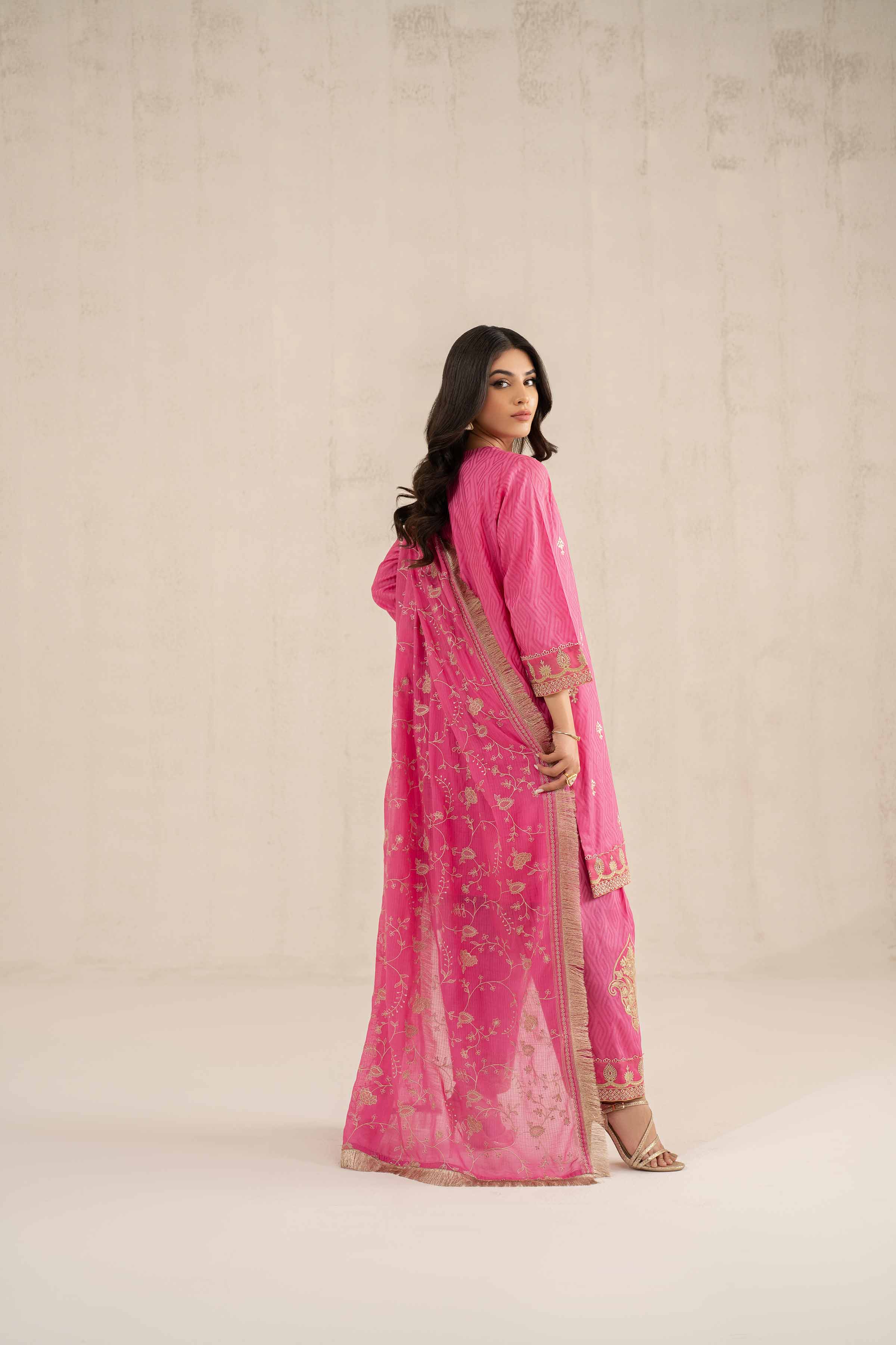 3 Piece - Embroidered Suit - 42519135