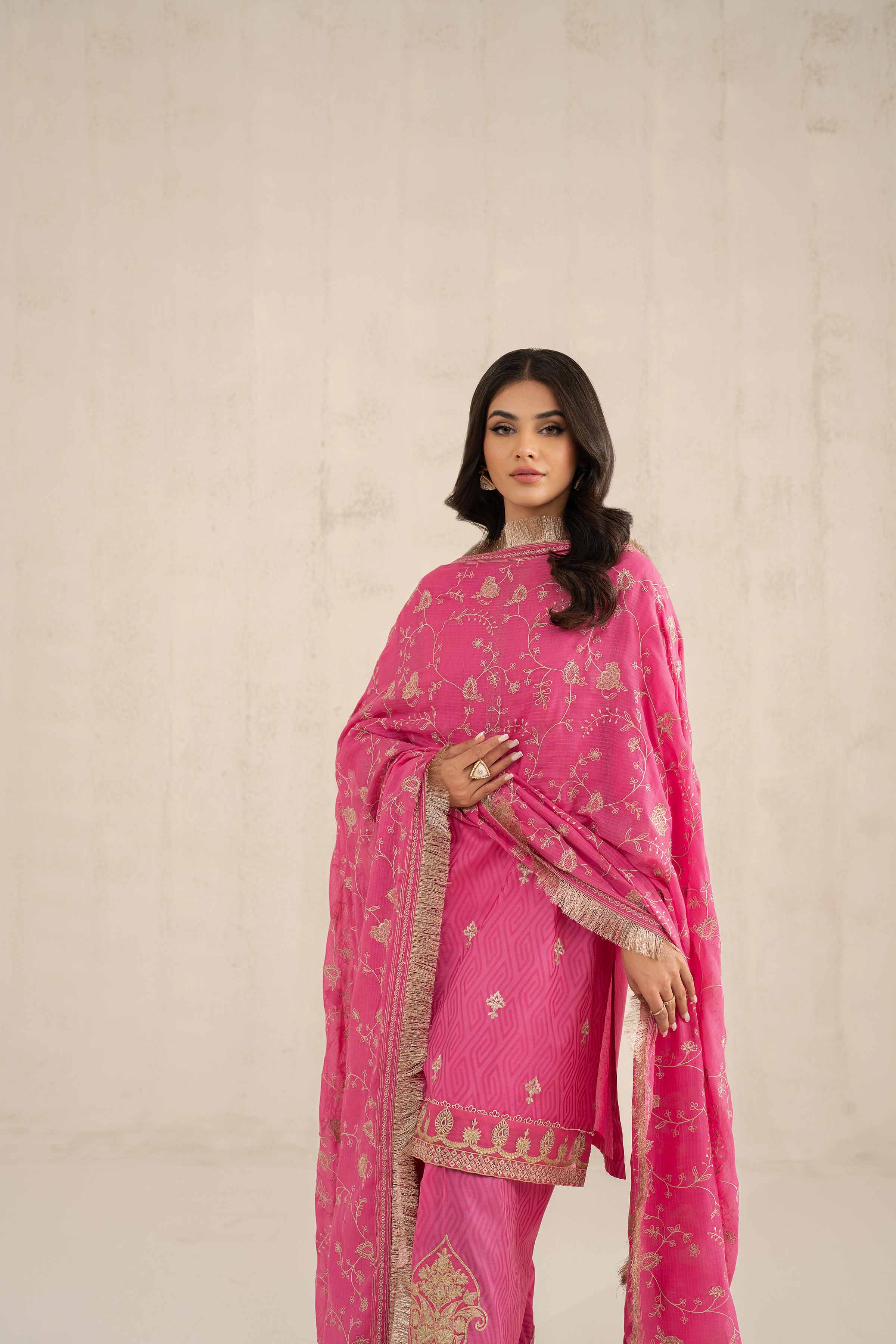 3 Piece - Embroidered Suit - 42519135