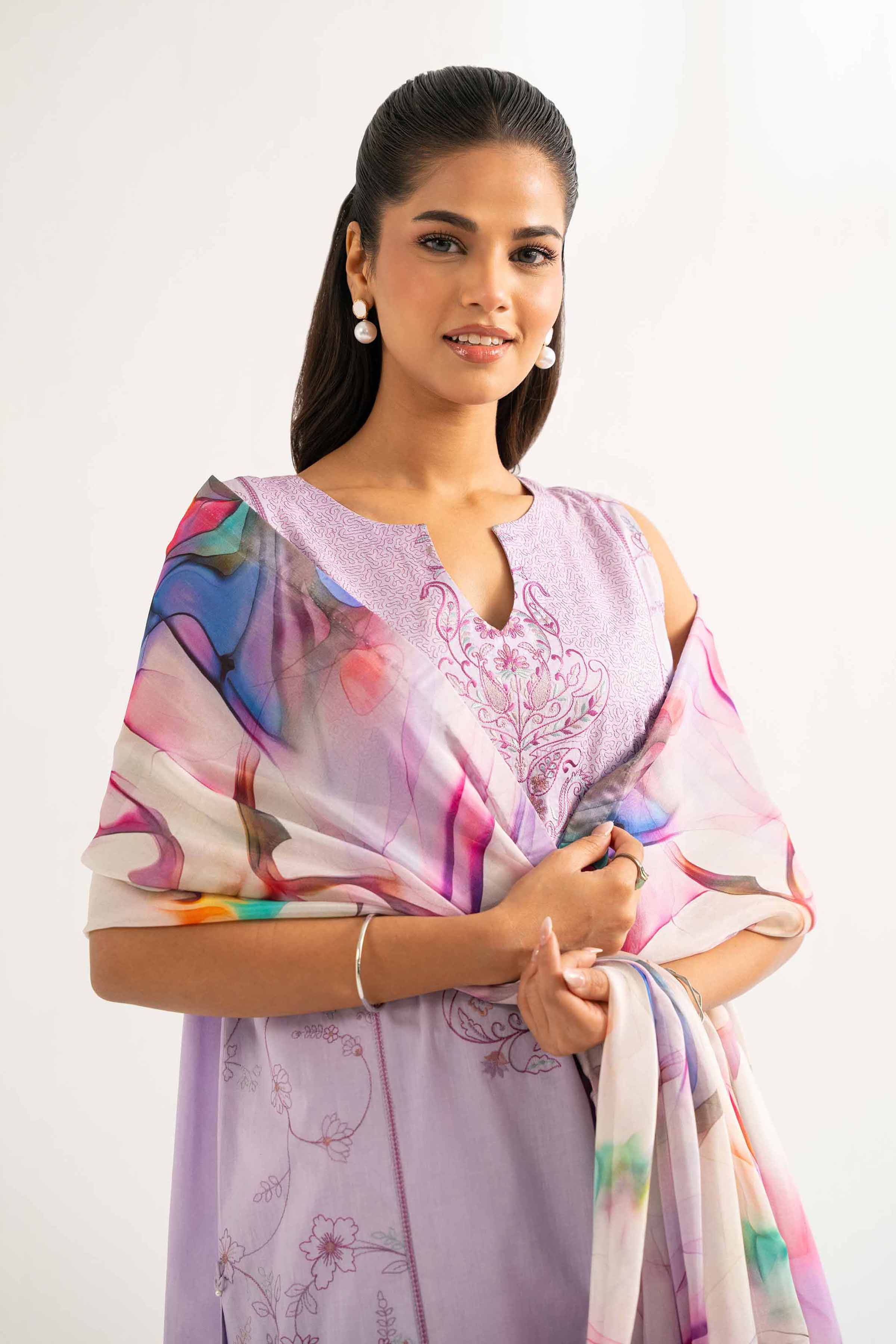 3 Piece - Embroidered Suit - 42519167