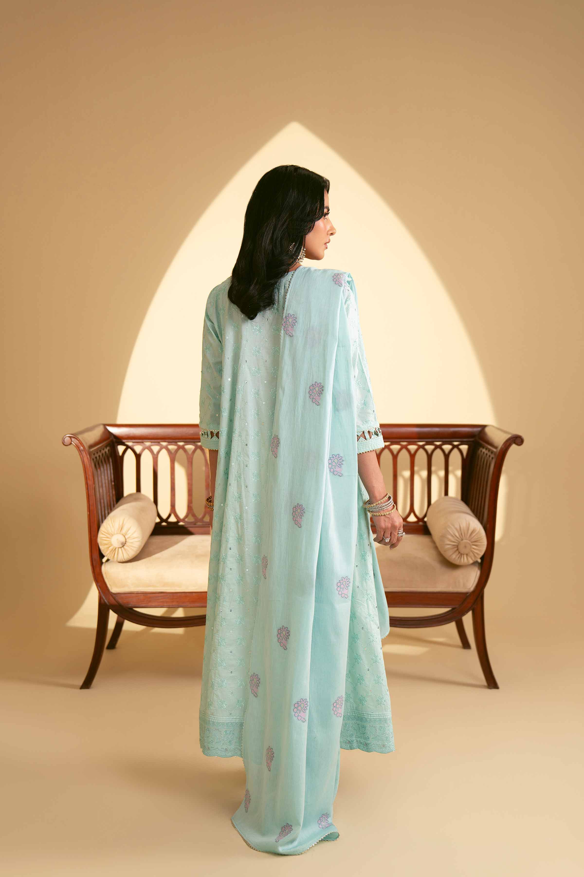 3 Piece - Embroidered Suit - 42519187