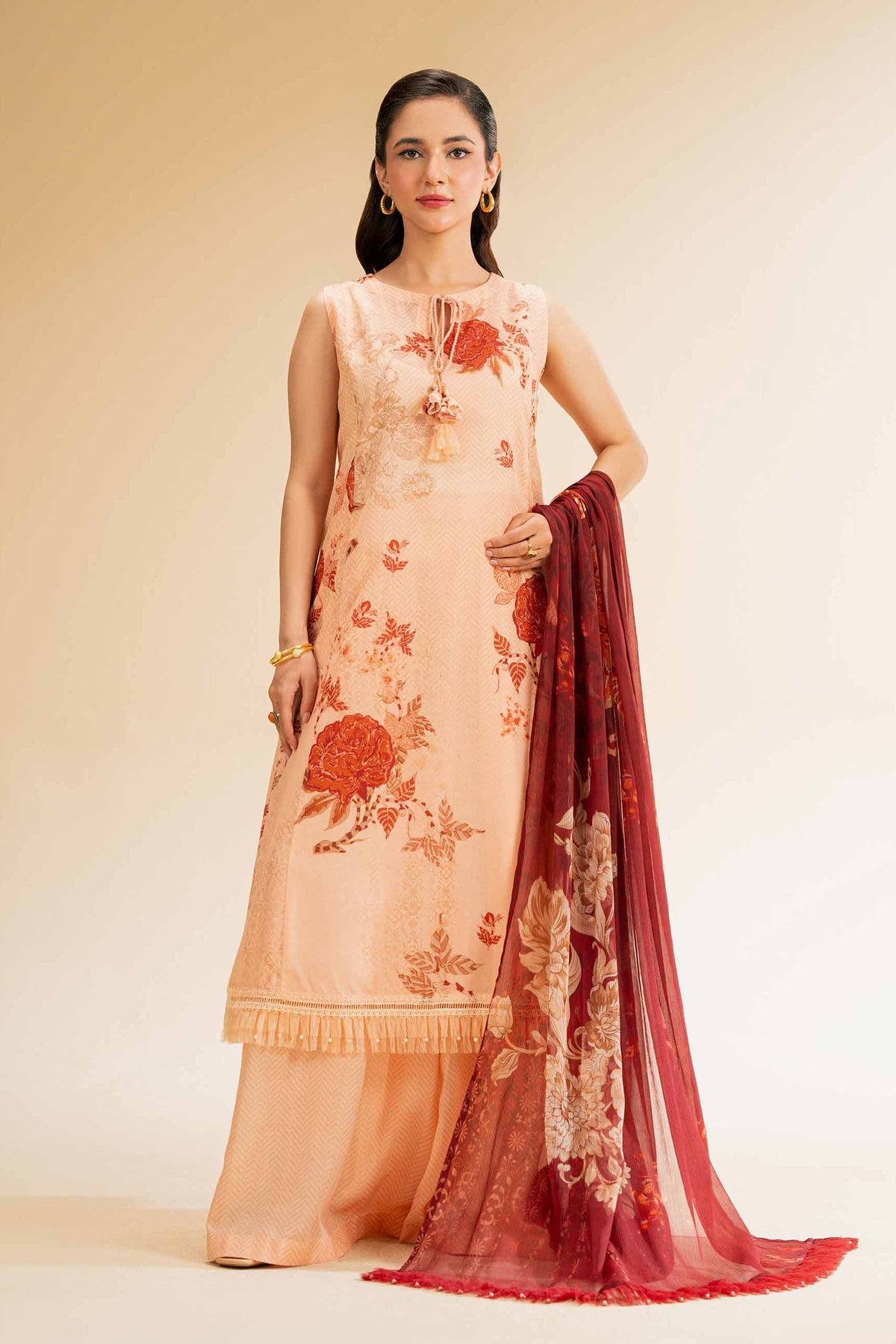 3 Piece - Printed Suit - 42519370