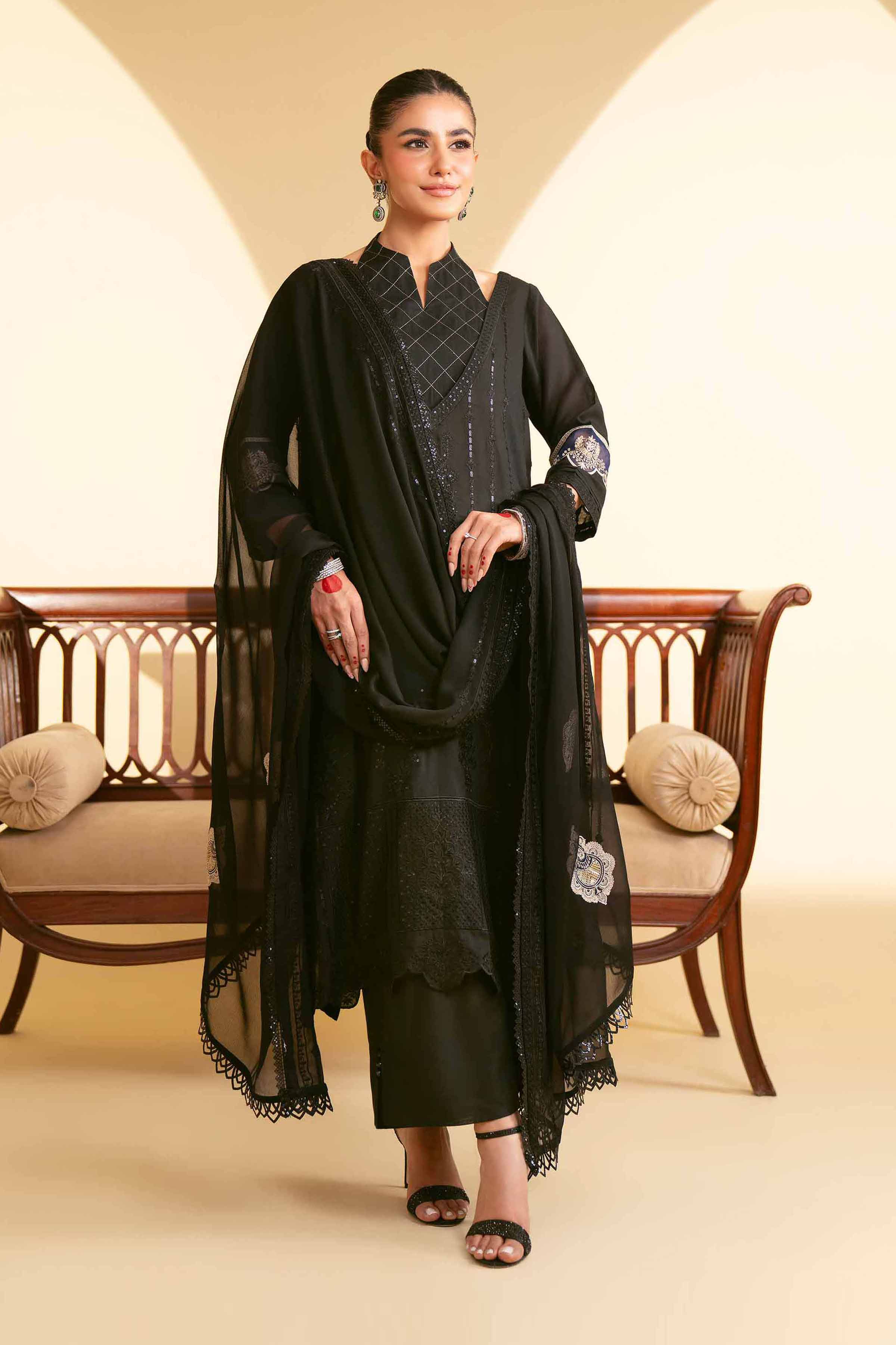 3 Piece - Embroidered Suit - 42519425
