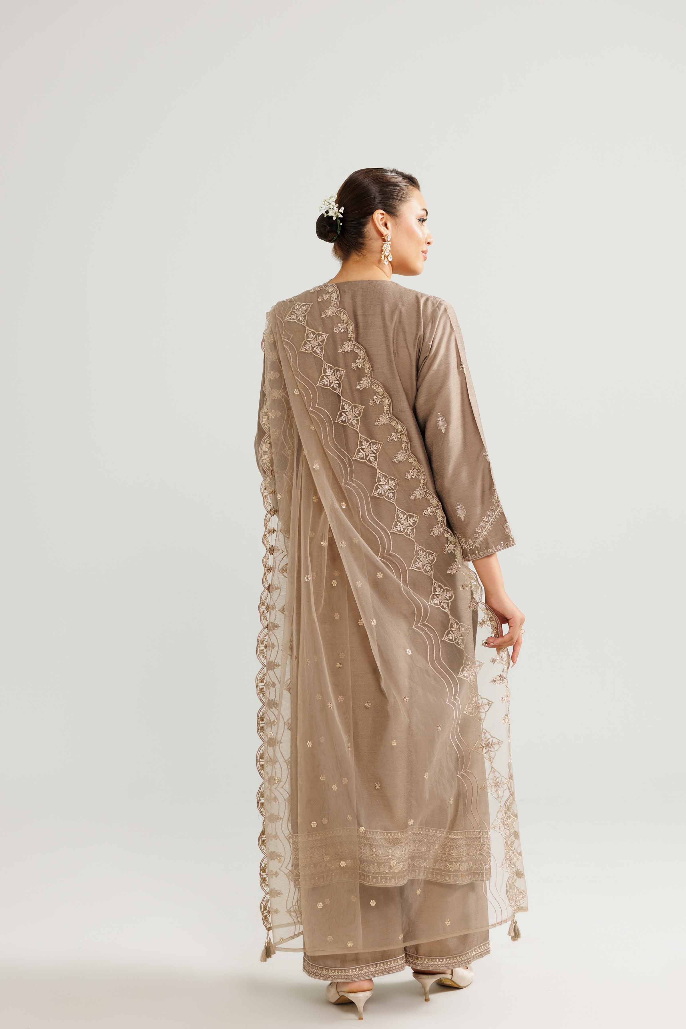 3 Piece - Embroidered Suit - 42519544