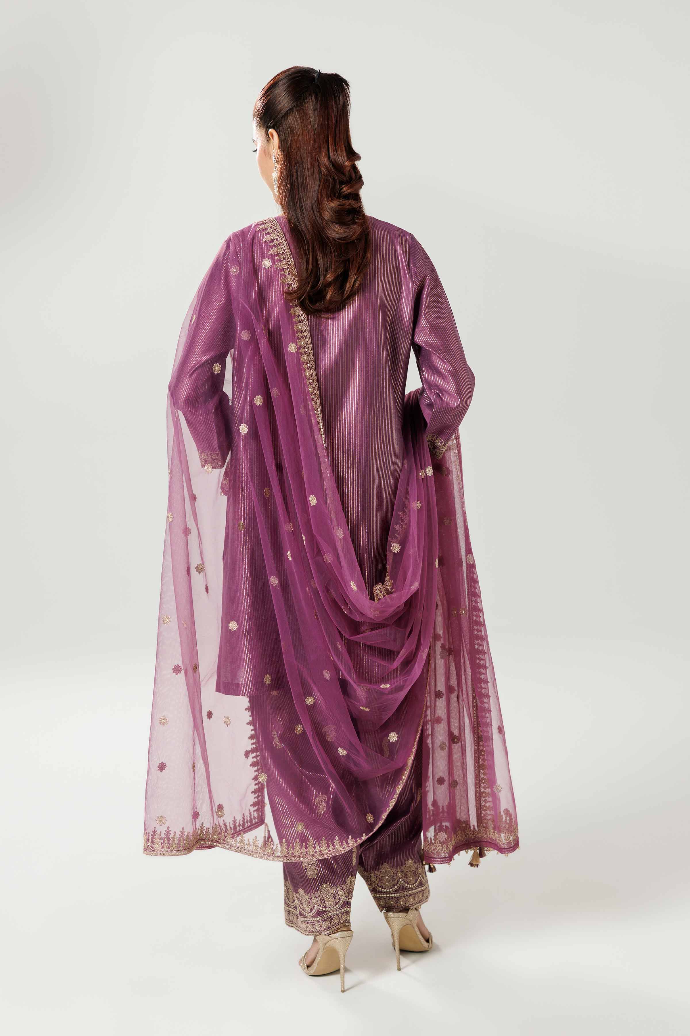 3 Piece - Embroidered Suit - 42519624