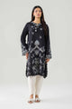 3 Piece Embroidered Raw Silk Suit