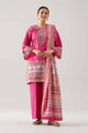 3 Piece Embroidered Organza Suit