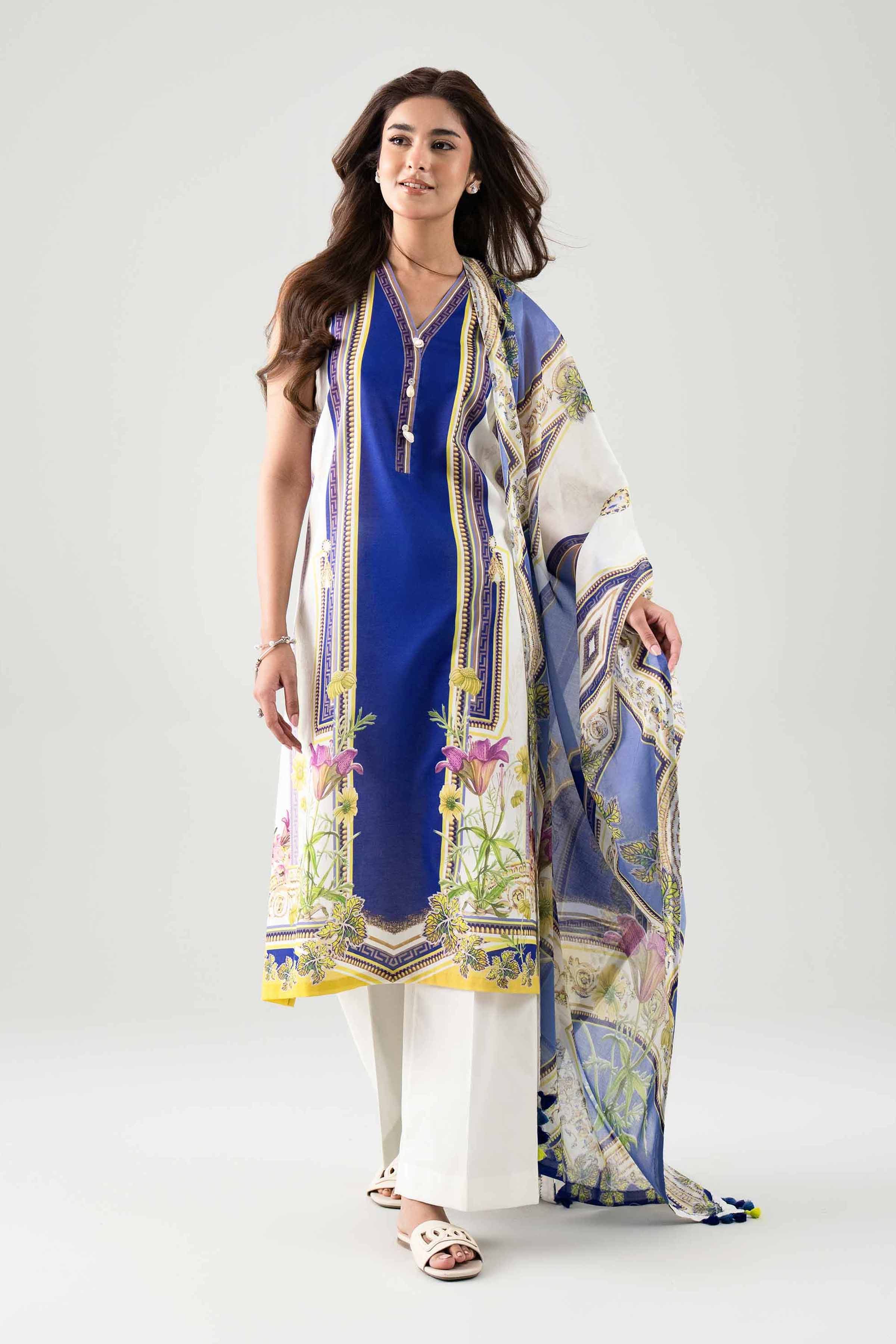 3 Piece - Digital Printed Suit - 42601116
