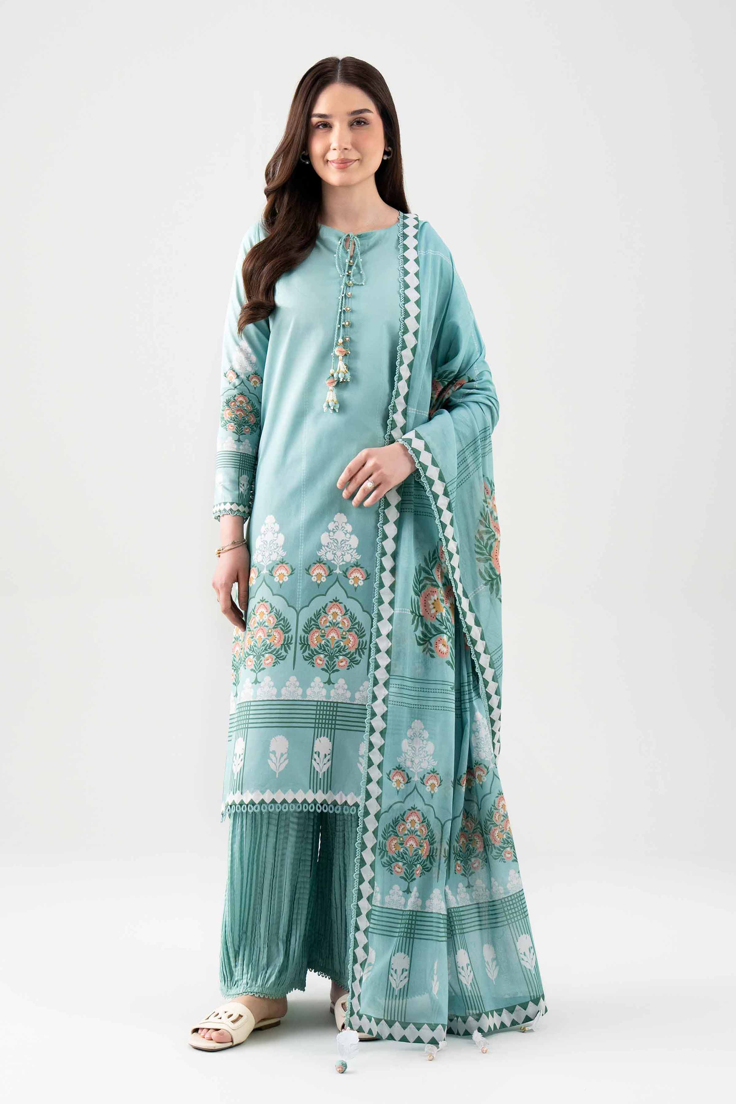 3 Piece - Digital Printed Suit - 42601118