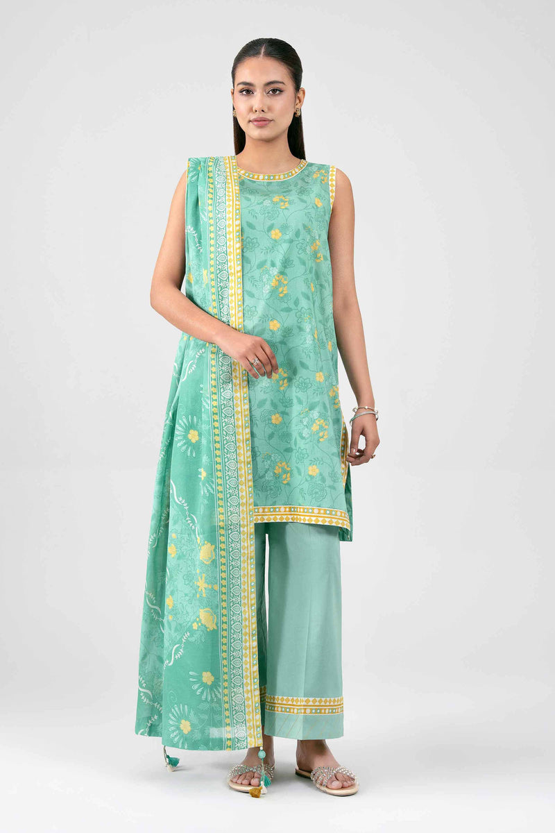 3 Piece - Printed Suit - 42601130