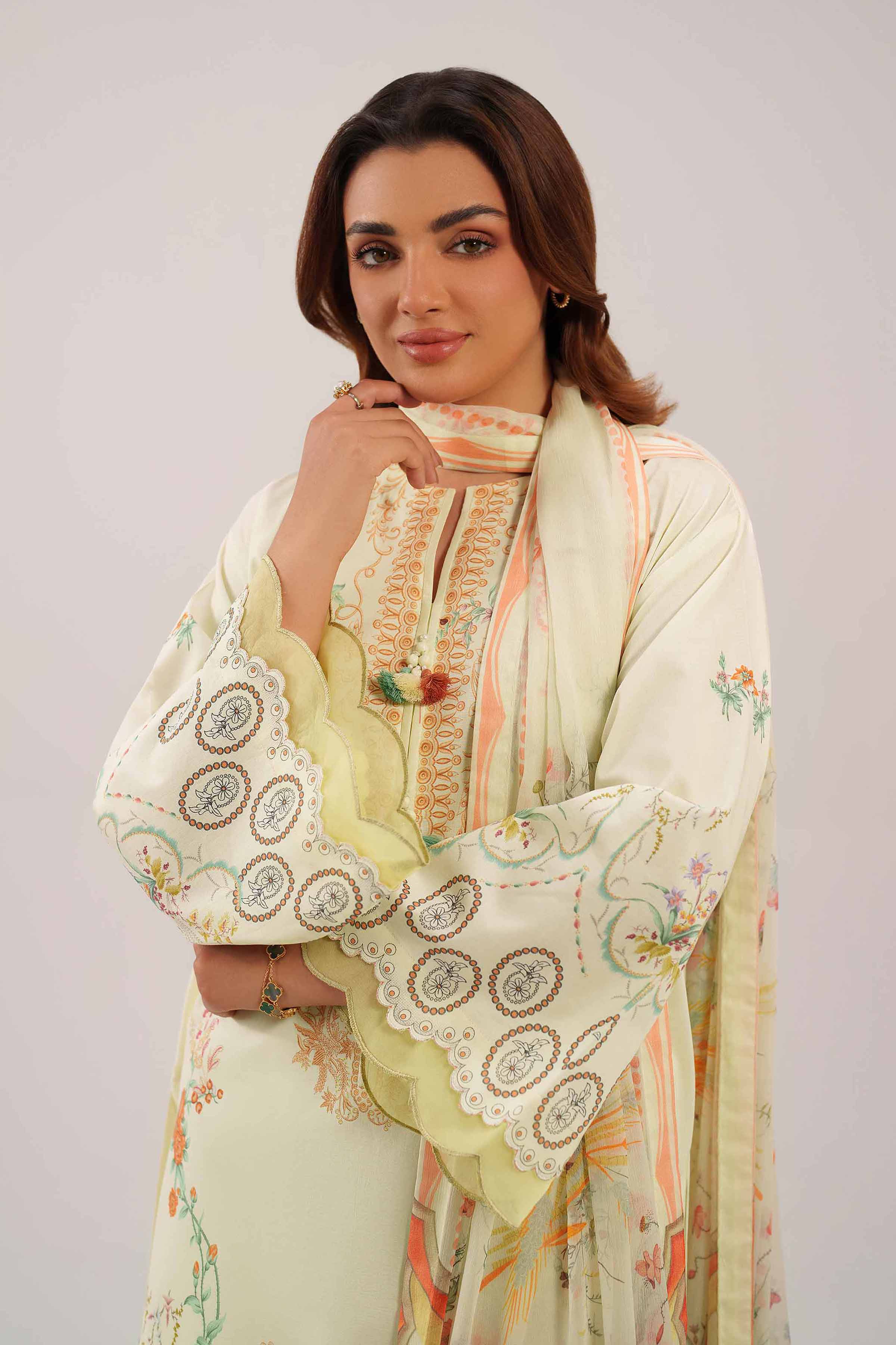 3 Piece - Digital Printed Suit - 42601151
