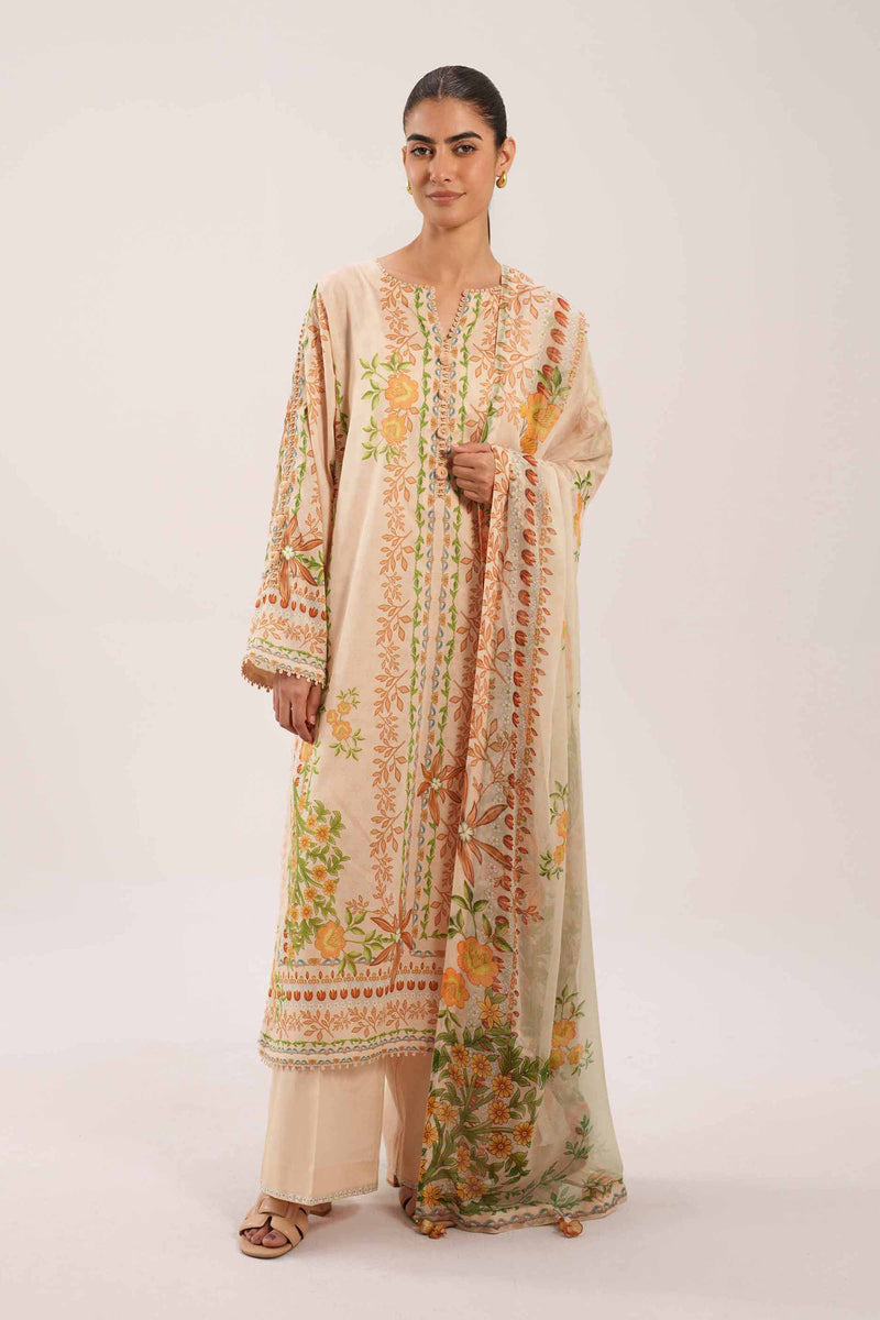 3 Piece - Digital Printed Suit - 42601157