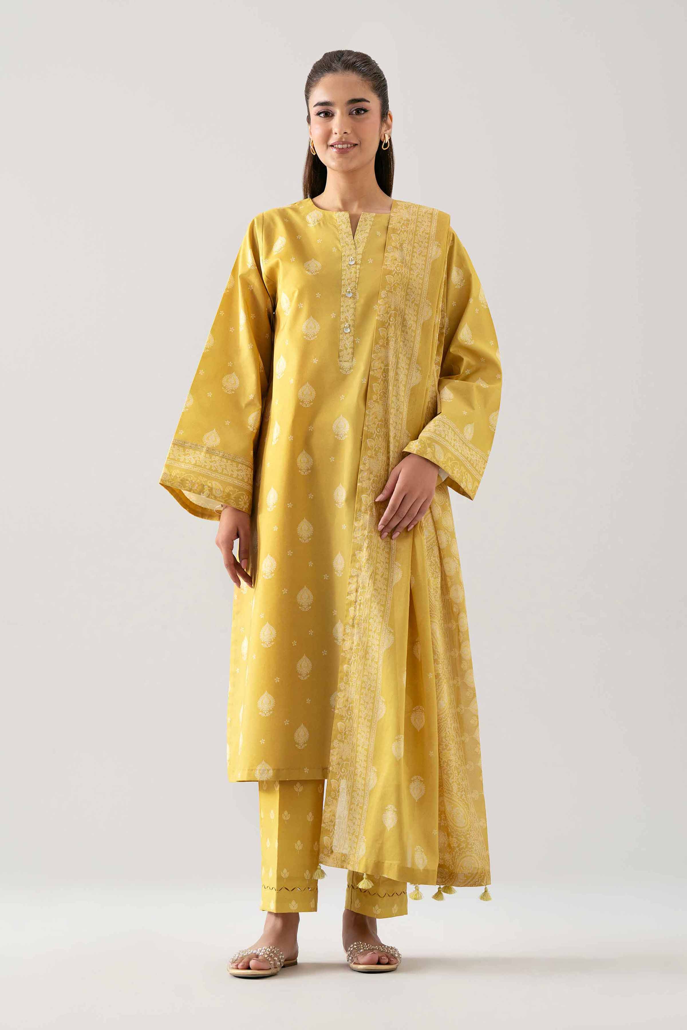 3 Piece - Printed Suit - 42601172
