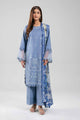3 Piece Embroidered Chiffon Suit