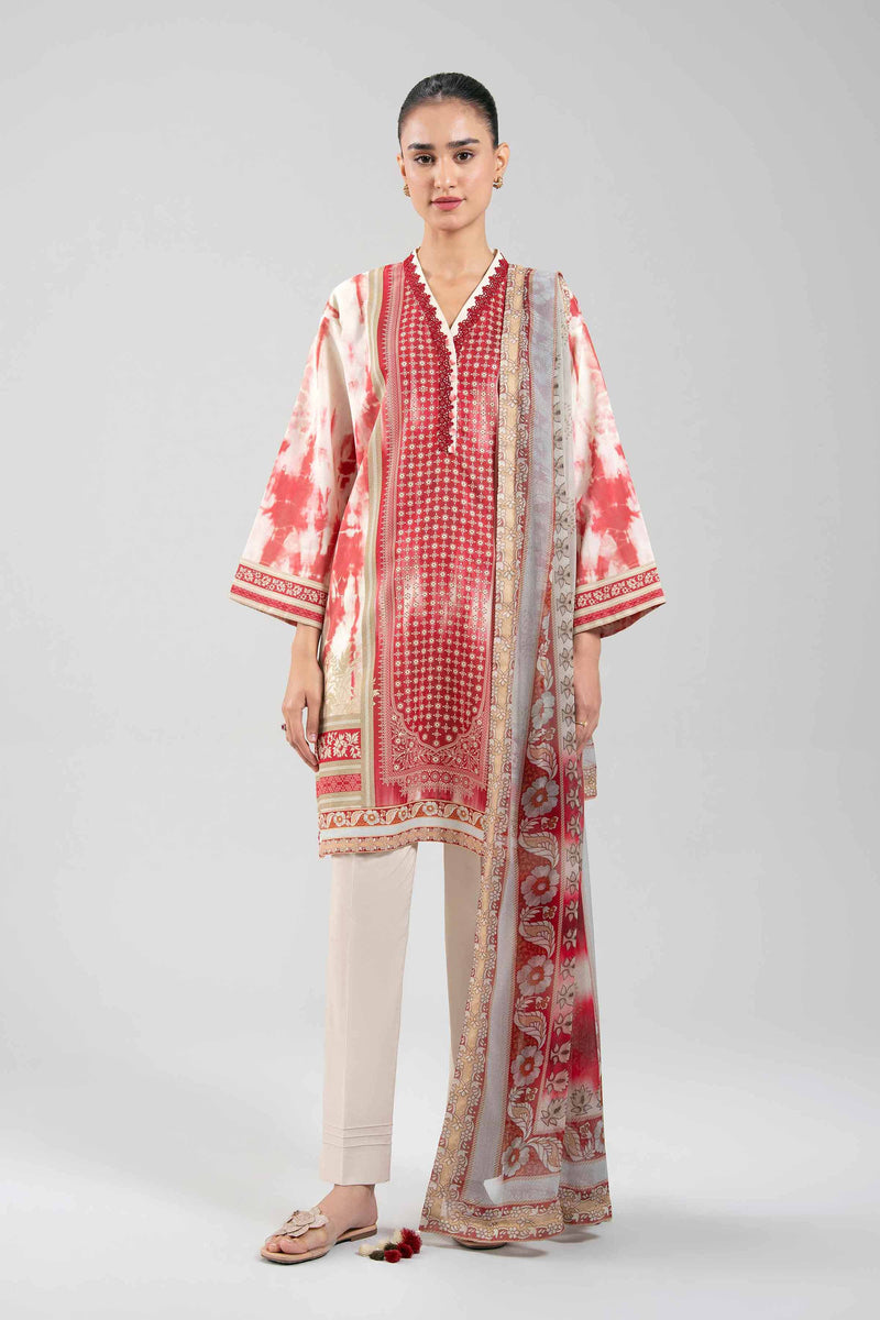 3 Piece - Digital Printed Suit - 42601244