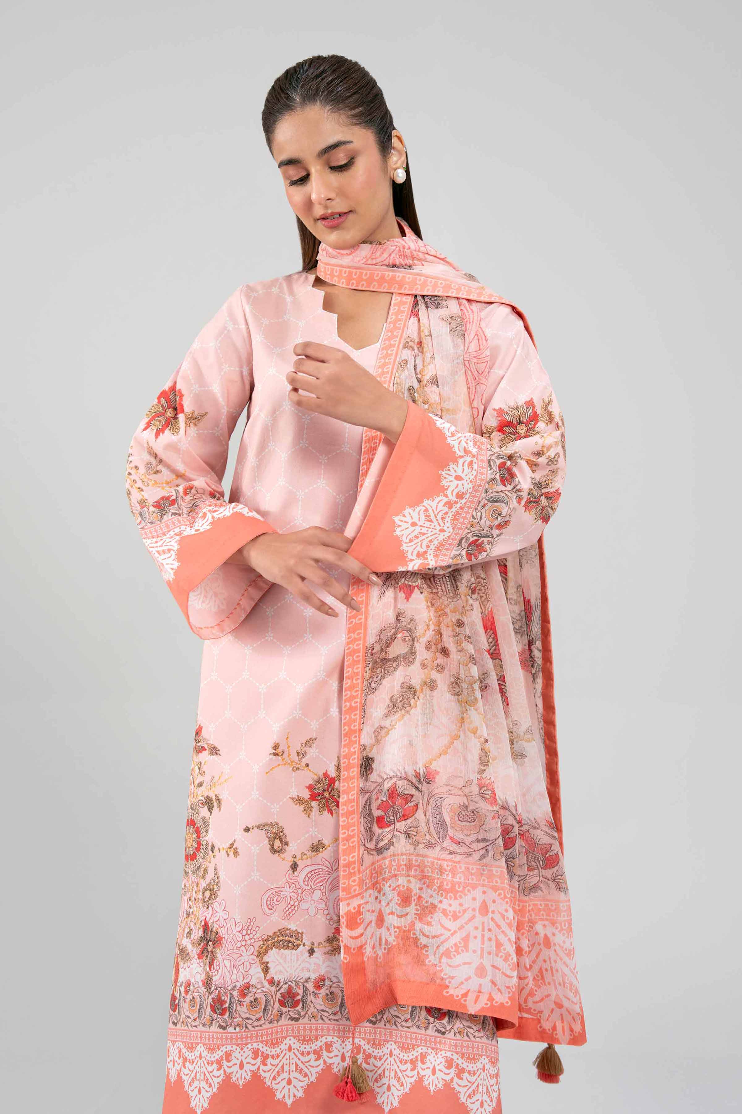 3 Piece - Digital Printed Suit - 42601245