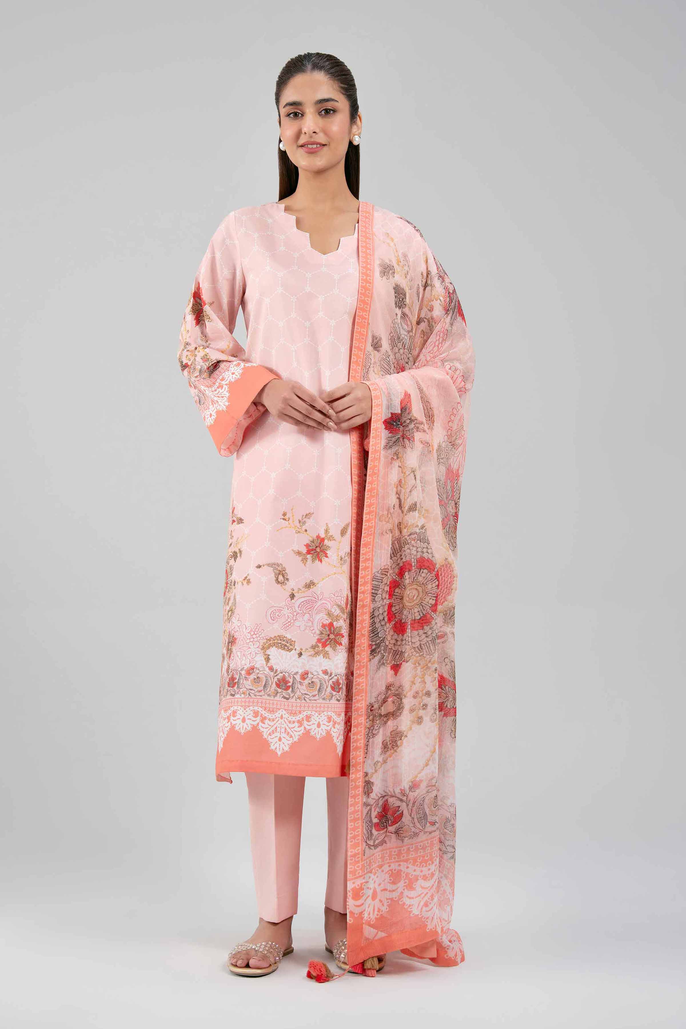 3 Piece - Digital Printed Suit - 42601245