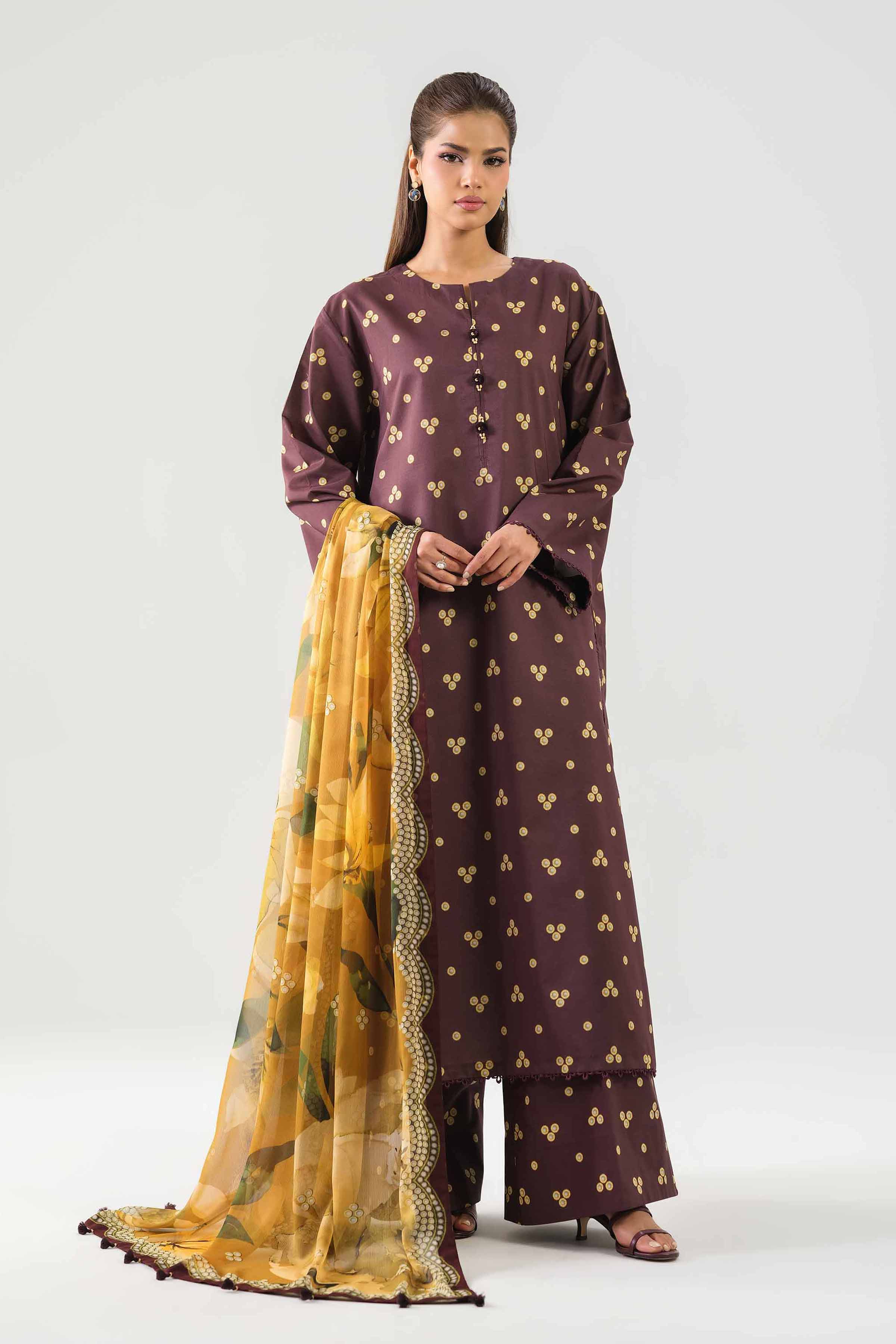 3 Piece - Digital Printed Suit - 42601254