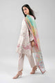 3 Piece Unstitched Embroidered Lawn Suit