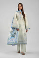 3 Piece Embroidered Dobby Jacquard Suit