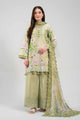 3 Piece Unstitched Embroidered Lawn Suit