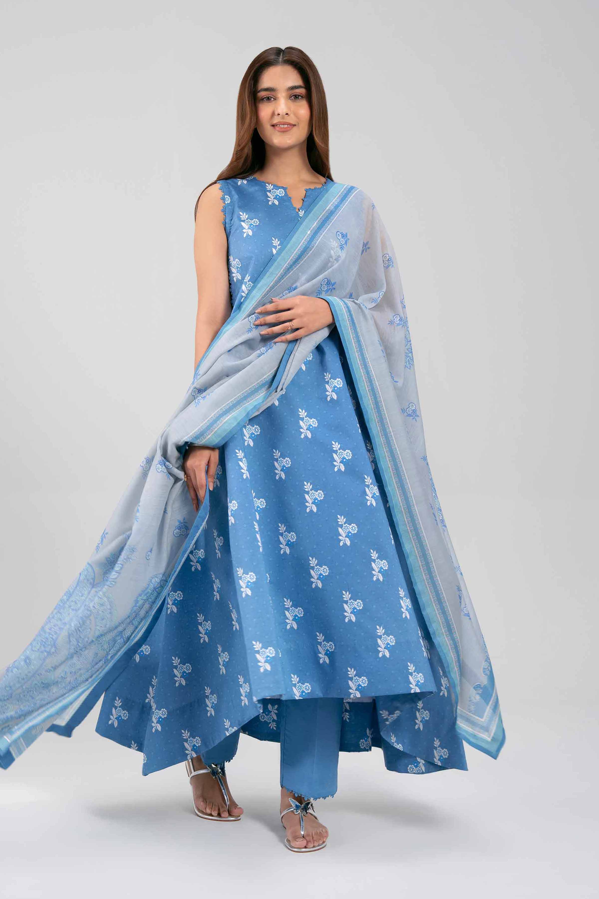 3 Piece - Digital Printed Suit - 42601368