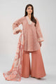 3 Piece Embroidered Yarn Dyed Suit