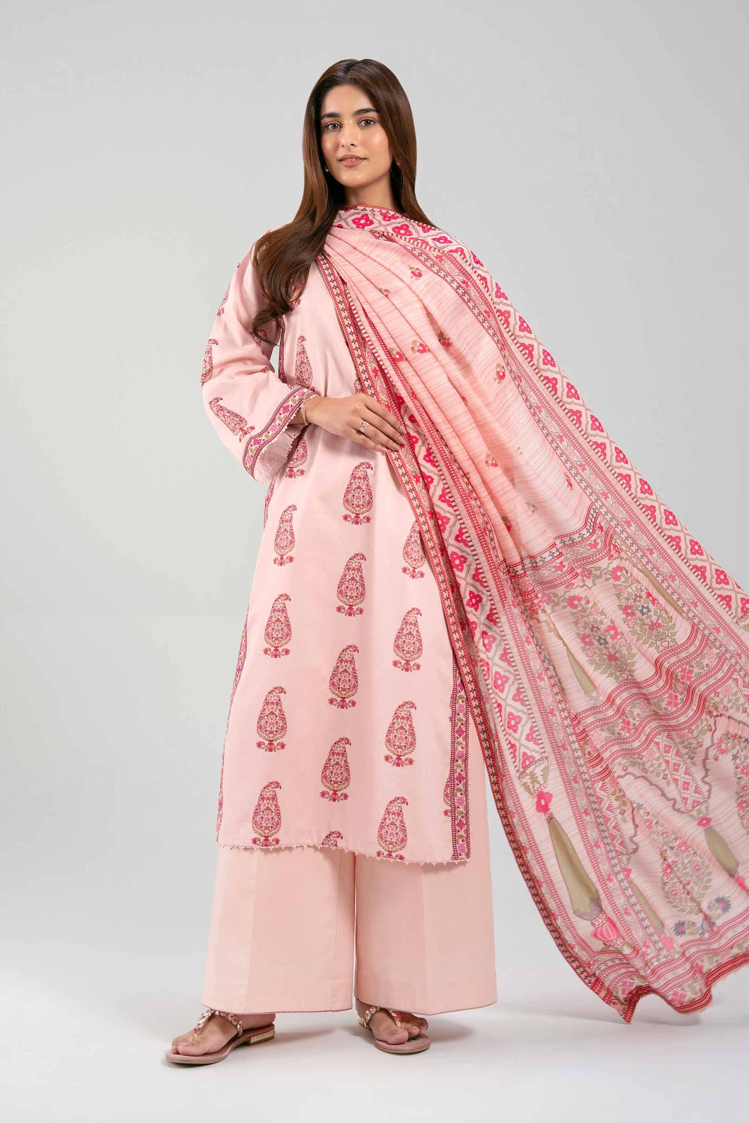 3 Piece - Digital Printed Suit - 42601380