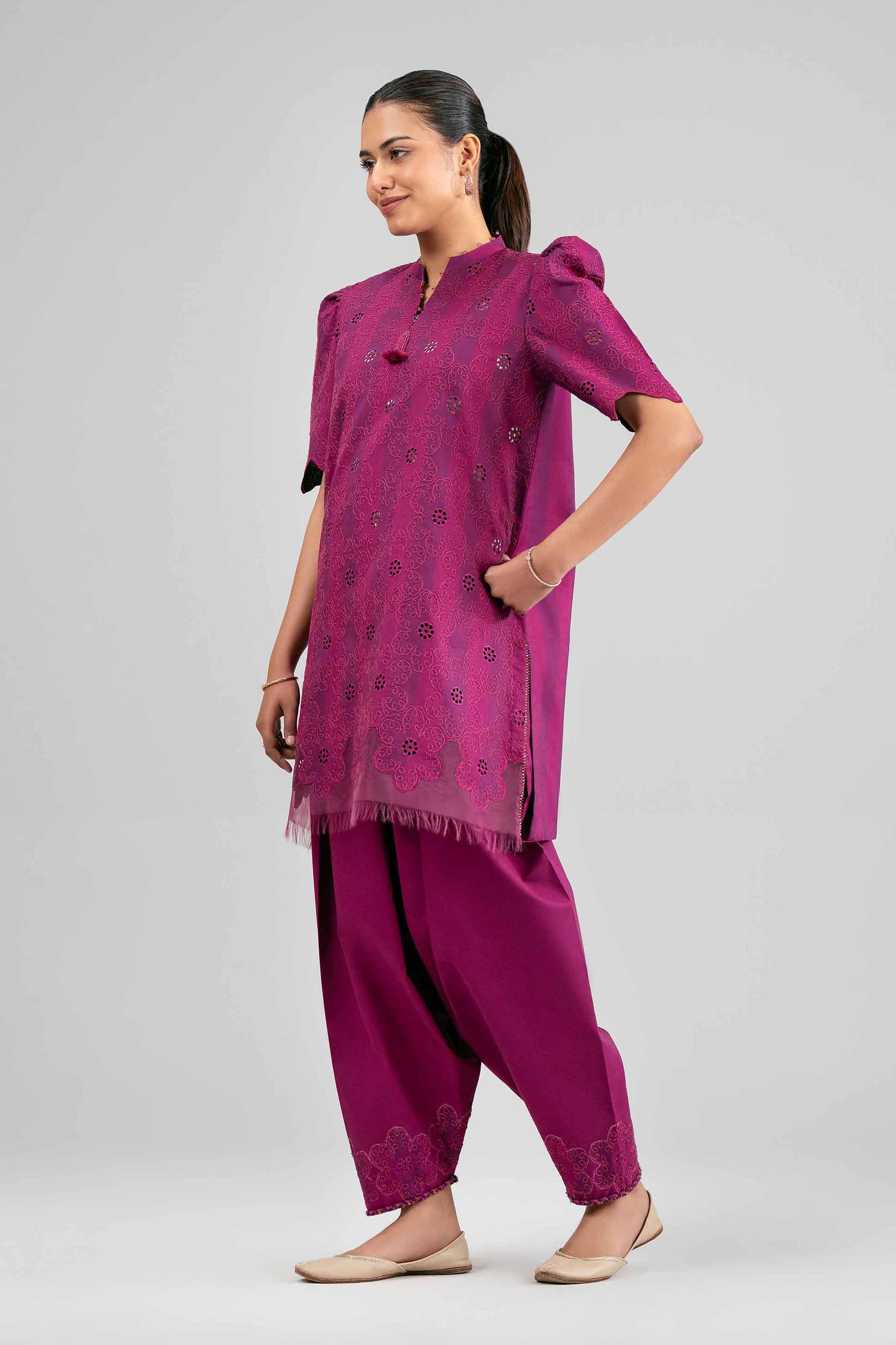2 Piece - Embroidered Suit - 42601393