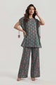 3 Piece Embroidered Dobby Suit