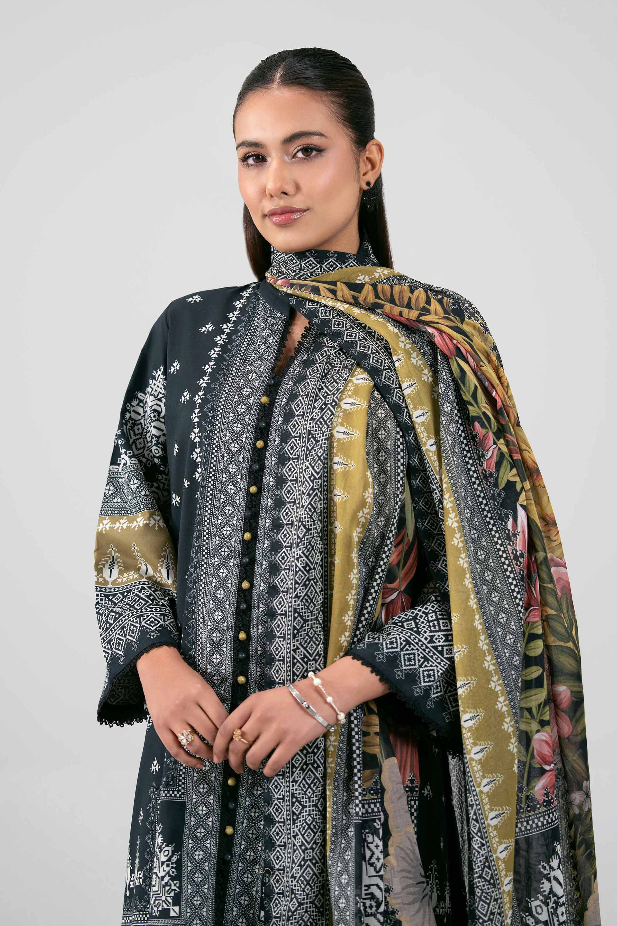 3 Piece - Digital Printed Suit - 42601466