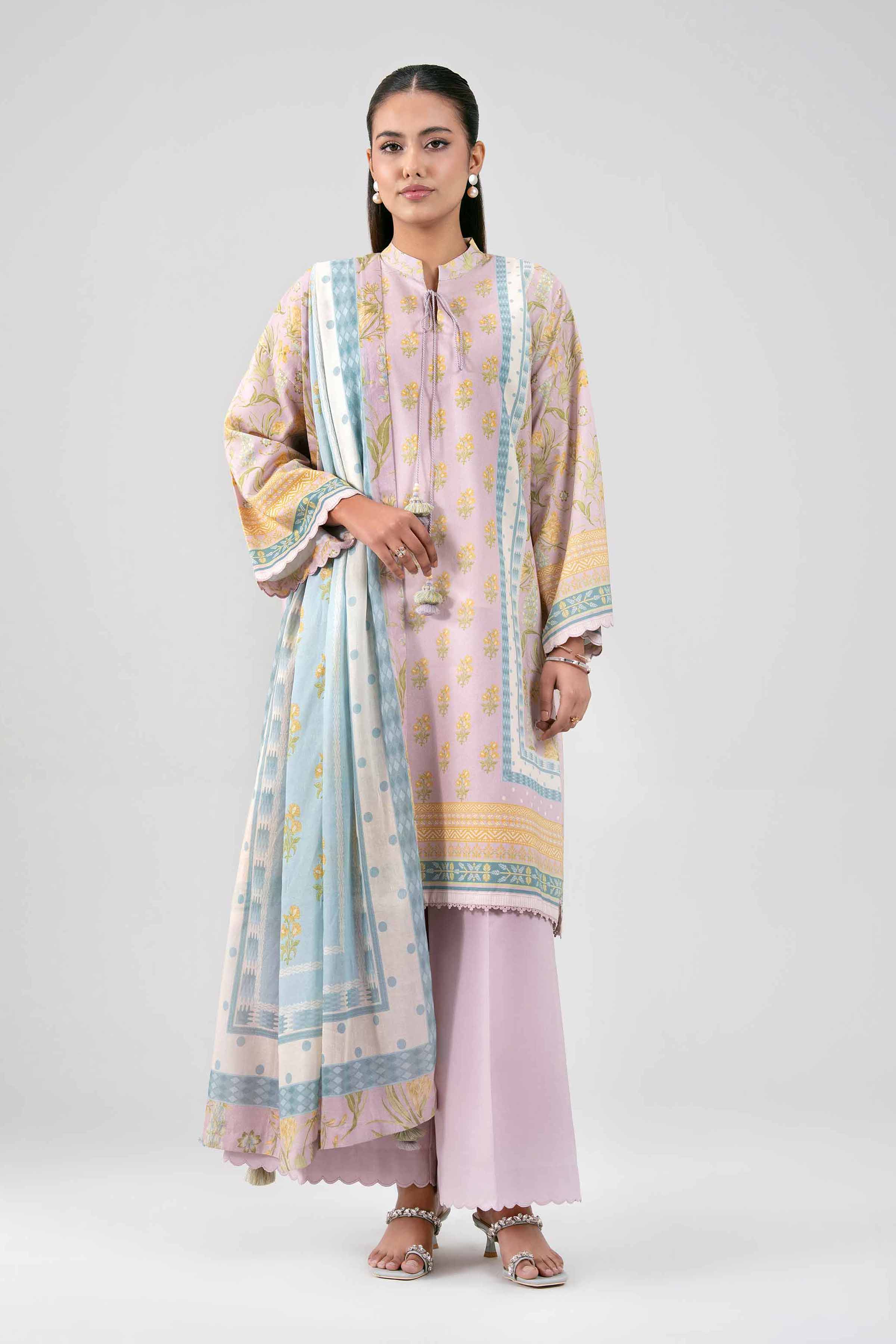 3 Piece - Digital Printed Suit - 42601483
