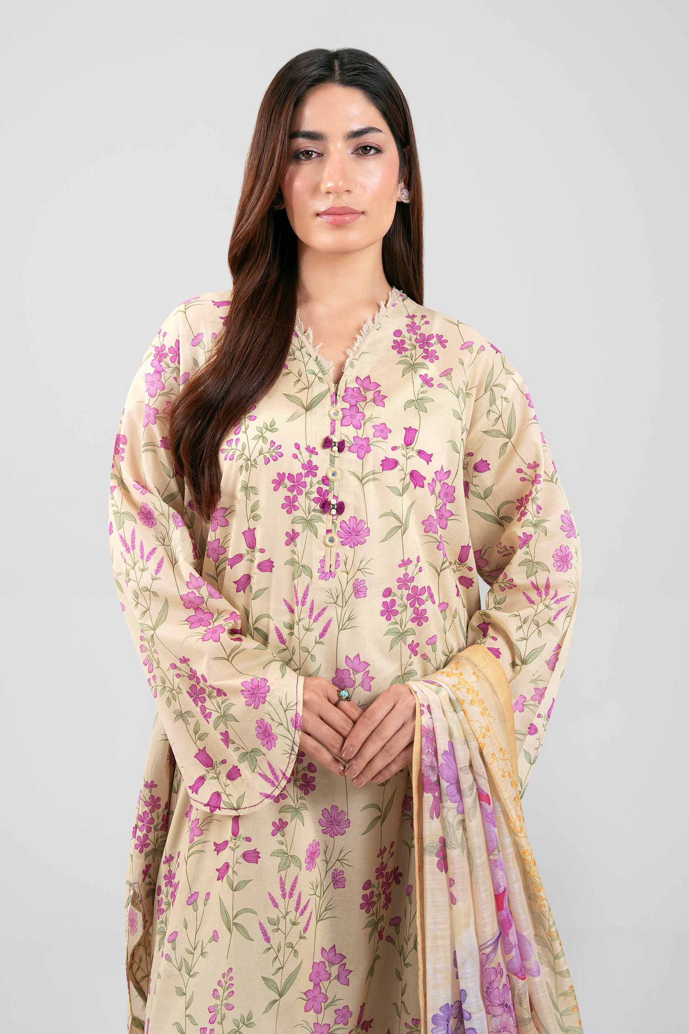 3 Piece - Digital Printed Suit - 42601491