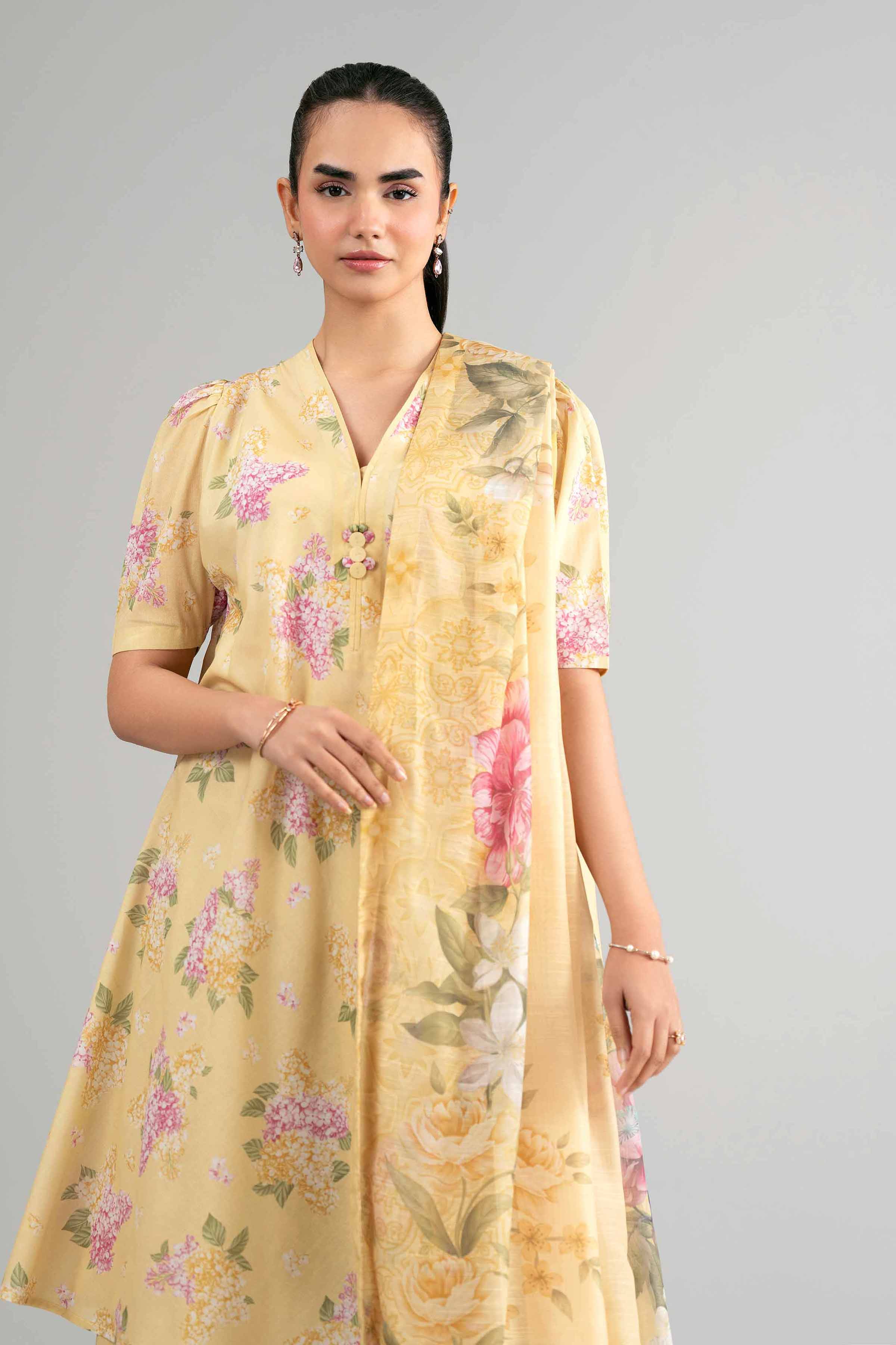 3 Piece - Digital Printed Suit - 42601492