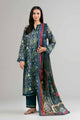 3 Piece Unstitched Embroidered Jacquard Lawn Suit