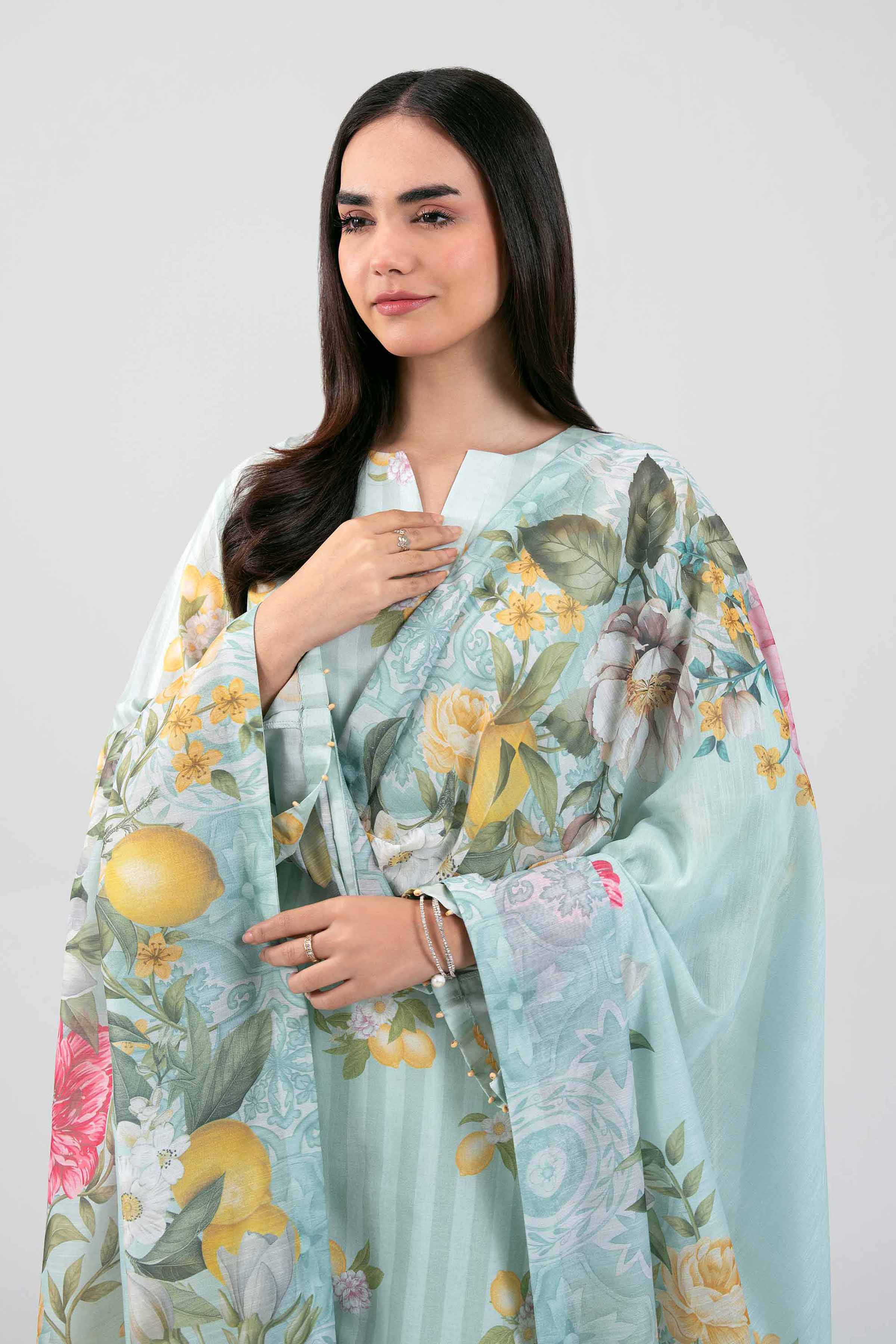 3 Piece - Digital Printed Suit - 42601500