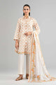 3 Piece Unstitched Embroidered Lawn Suit